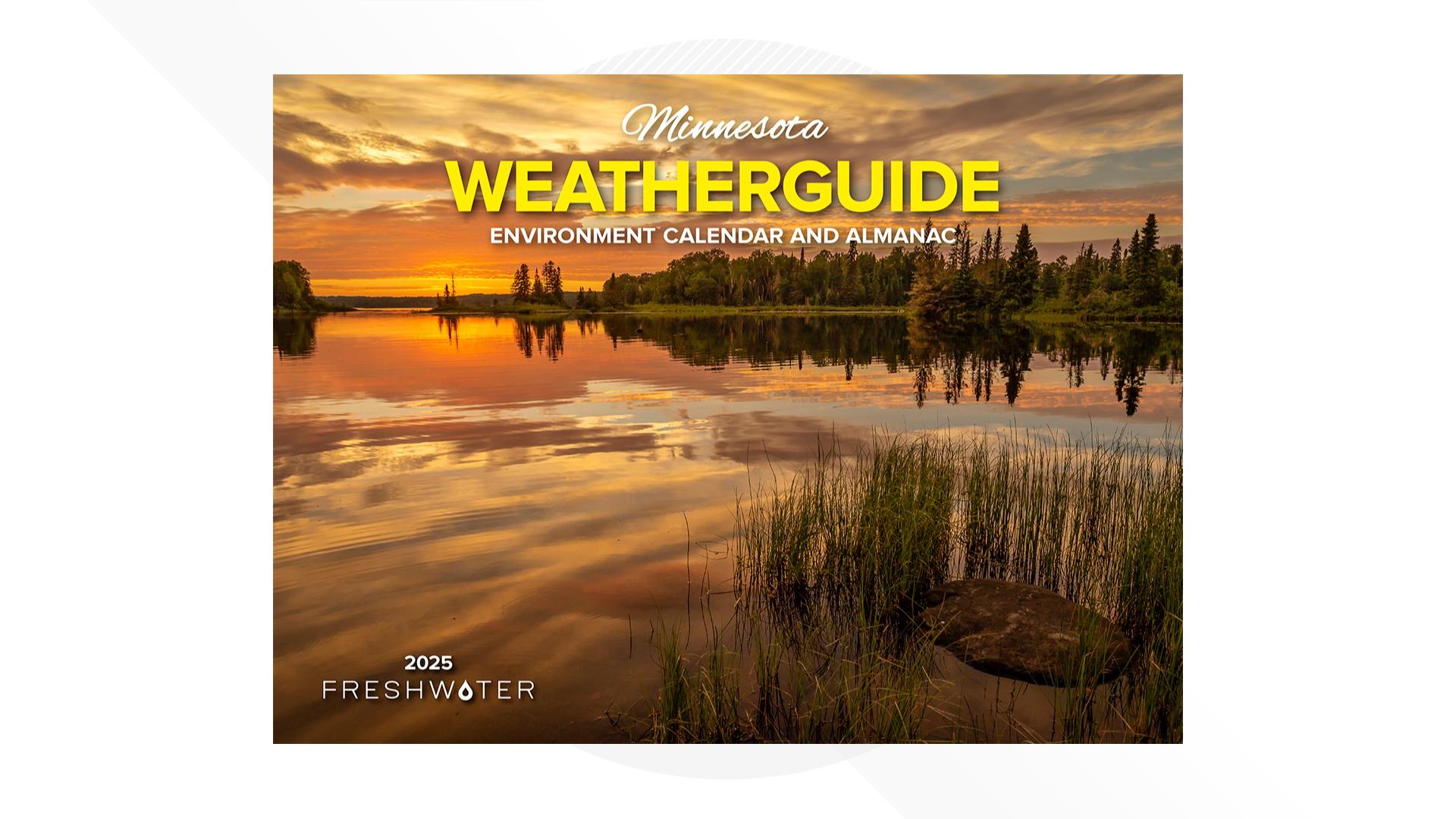 Vote for then 2025 Freshwater Society Weatherguide calendar cover