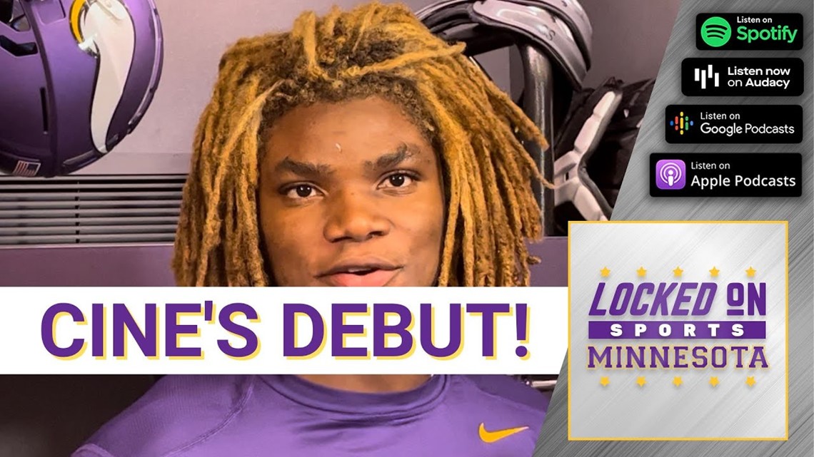 Lewis Cine is Fired Up For His Minnesota Vikings Debut Against the Philadelphia Eagles