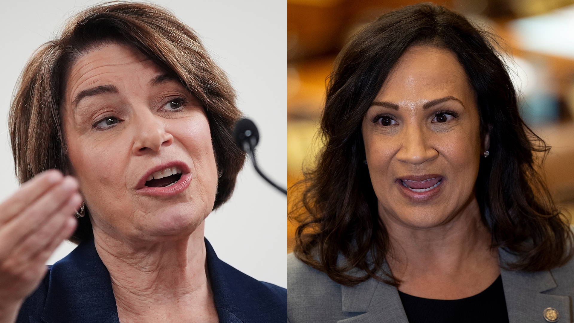 Klobuchar, Demuth clash over fraud, tariffs and taxes in first debate of governor's race