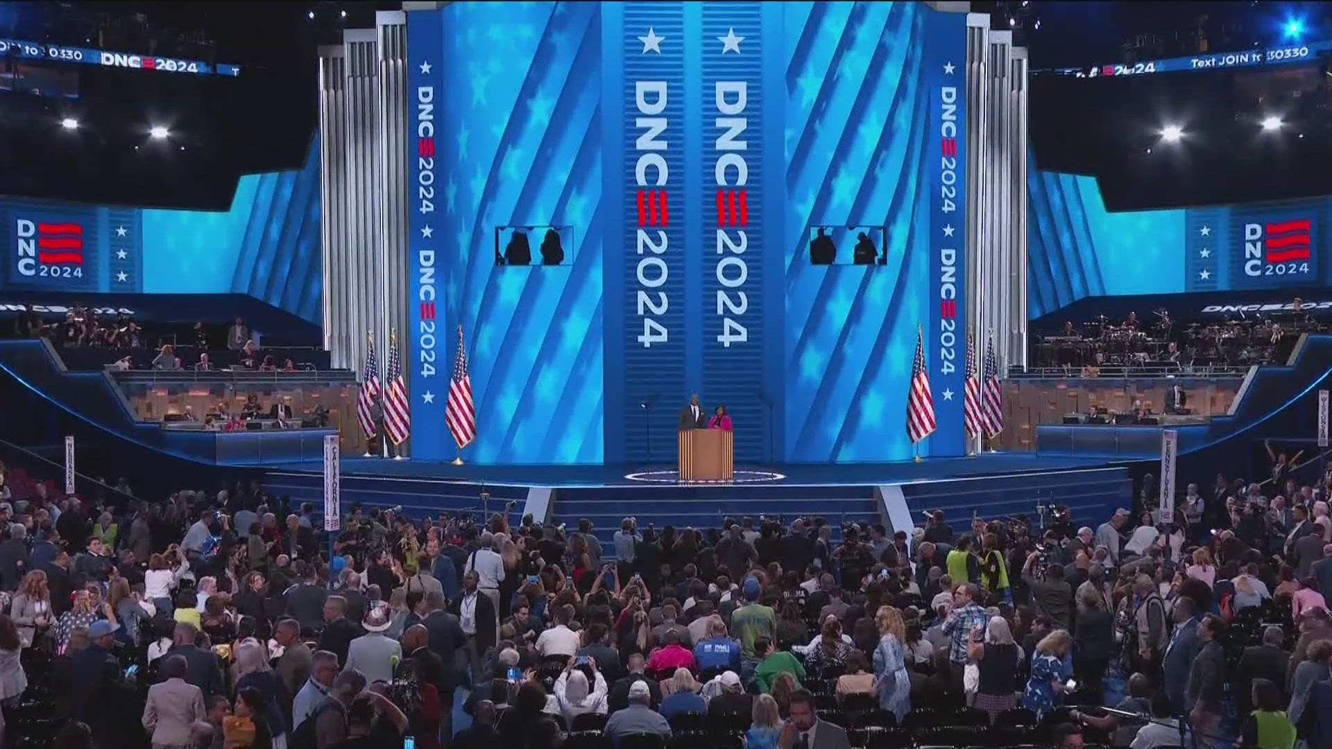 President Joe Biden is the headline speaker for the first evening of the Democratic National Convention in Chicago.