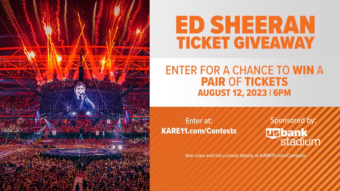 CONTEST Win tickets to see Ed Sheeran