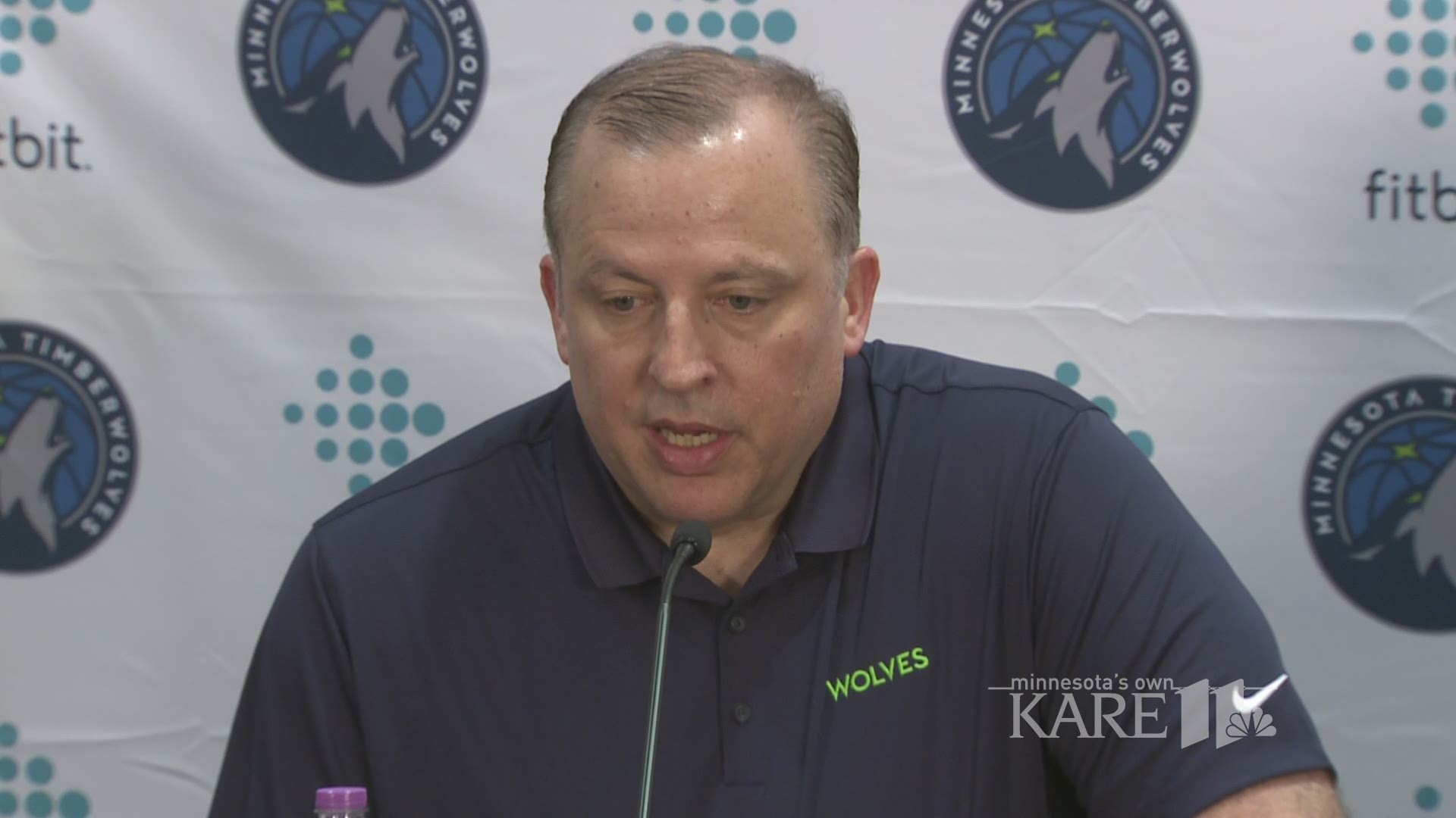 Wiggins, Thibs, and KAT talk about Wiggins's new contract extension with the Minnesota Timberwolves.