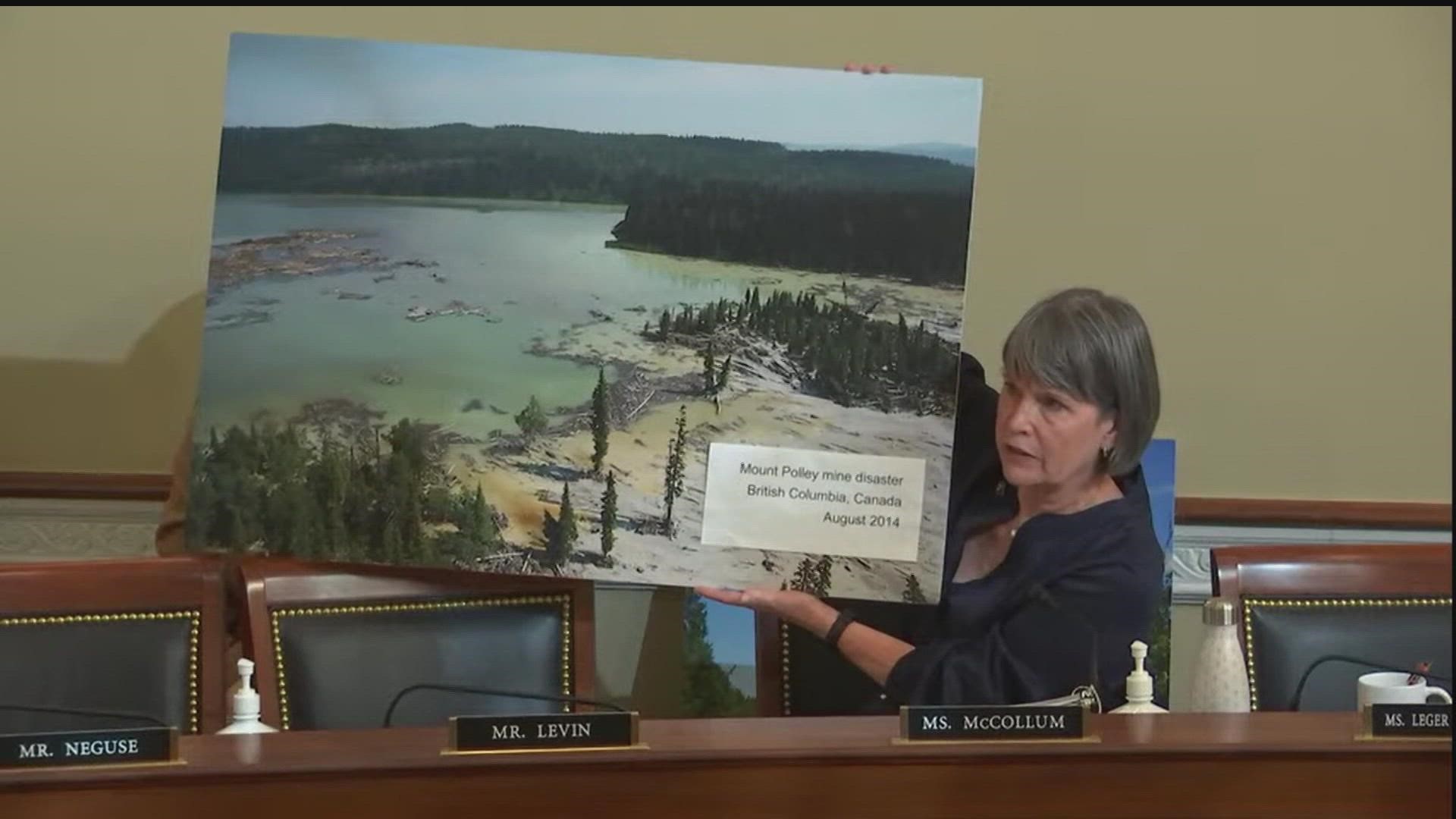 US House Natural Resources Committee passes Rep. Betty McCollum's bill to permanently ban copper-nickel mining in watershed of the Boundary Waters Canoe Wilderness