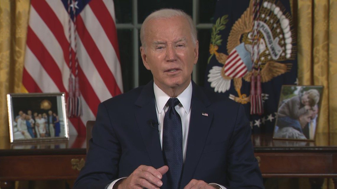 Biden makes pointed message to public on Israel and Ukraine - Vimarsana News