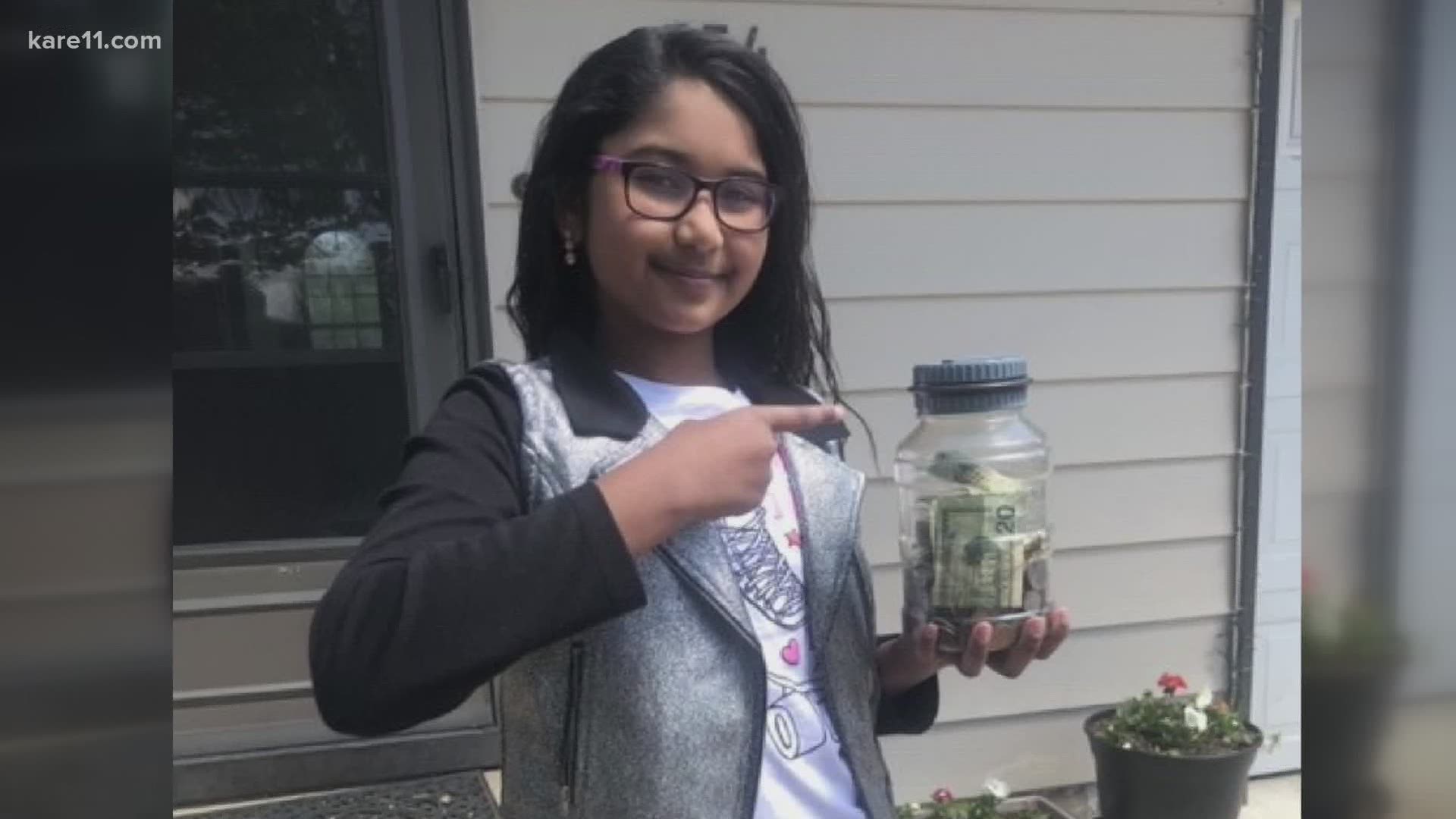 Laura Mohapatra is encouraging kids to dip into their piggy banks to help the New Yorkers hit hardest by coronavirus.