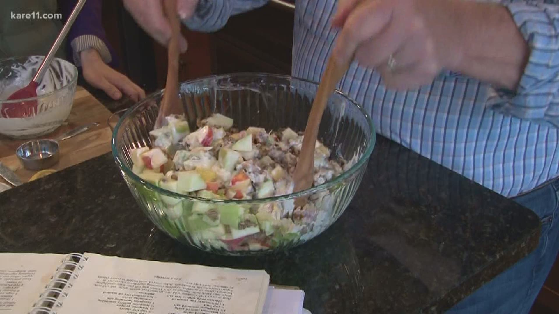 A cold and crunchy waldorf salad to pair with any hot meal this holiday season.

Follow the recipe: https://www.kare11.com/article/news/minnesota-wild-rice-waldorf-salad/89-615398328