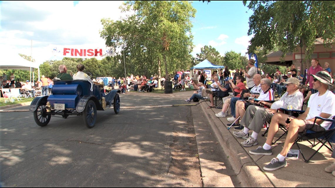 Turn of century cars make for excitingly slow Minnesota rally | kare11.com