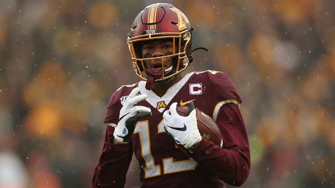 Minnesota star Rashod Bateman, projected first-round pick, declares for  2021 NFL Draft