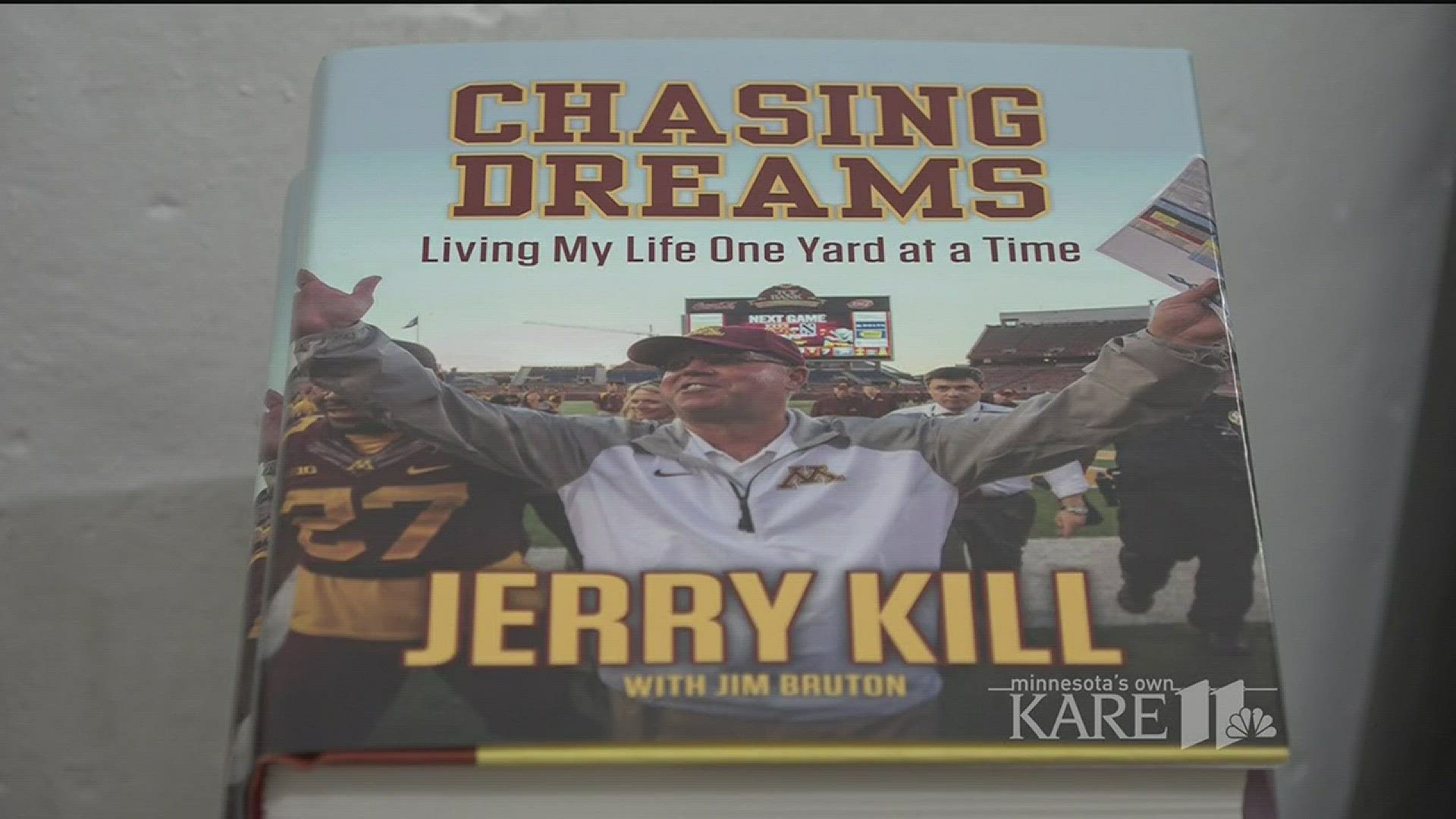 Jerry Kill writes new book