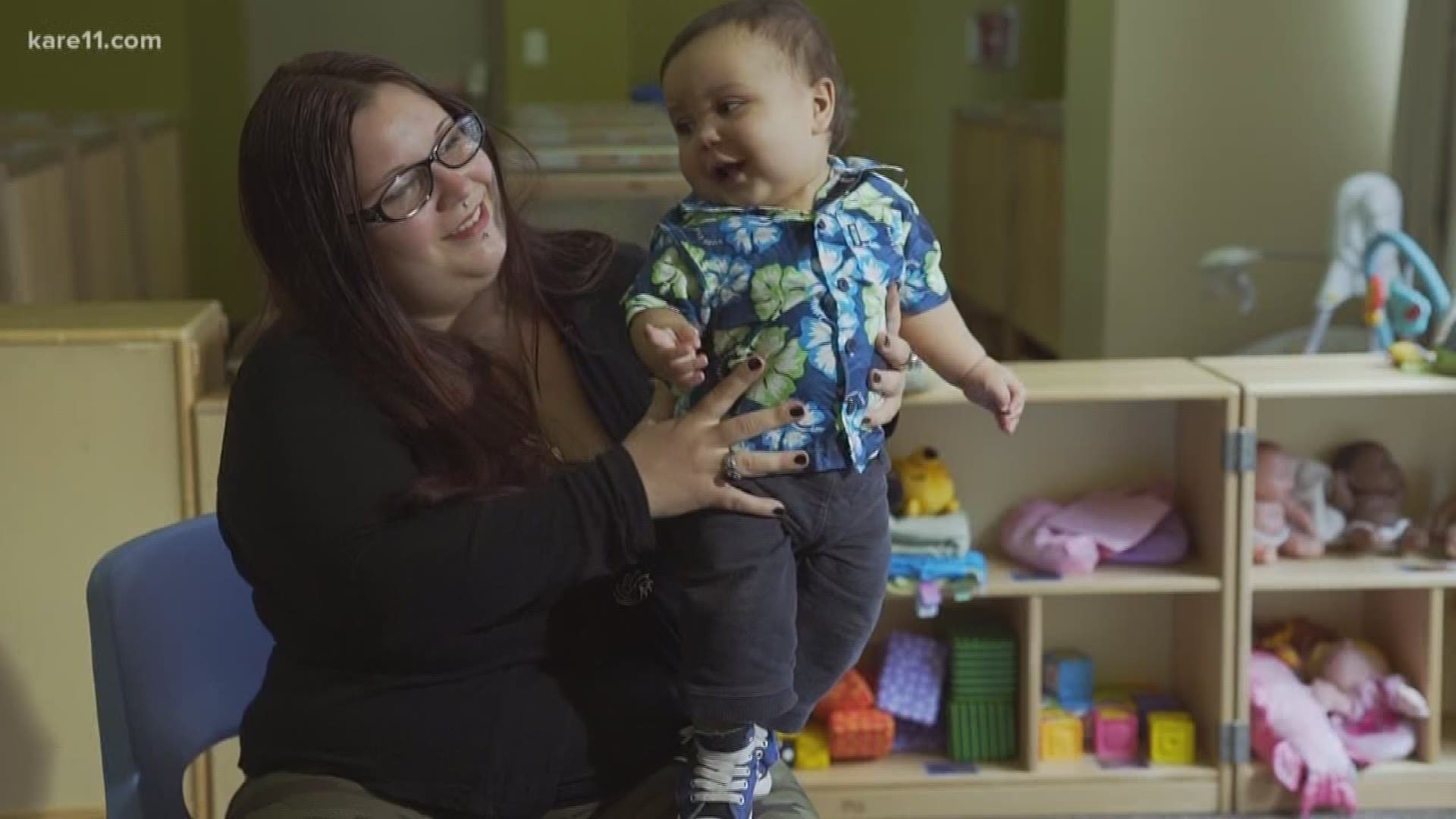 For families experiencing homelessness, the cost of child care can be a huge reason why they can't climb out of that situation. A Minneapolis nonprofit noticed that and decided to do something about it.