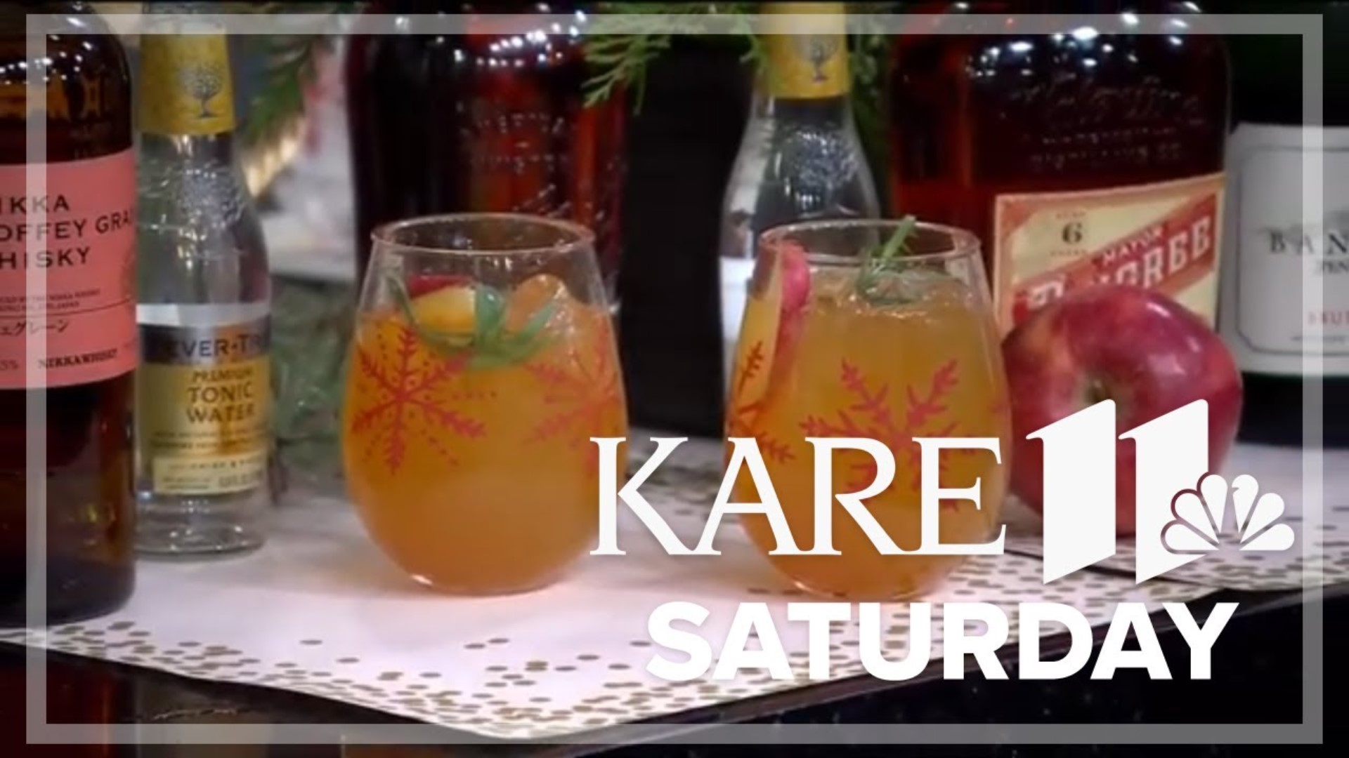 Rachael Perron stopped by KARE 11 Saturday to share a recipe for a fresh and fizzy bourbon-based cocktail featuring Minnesota Grown apple cider and fresh tarragon.