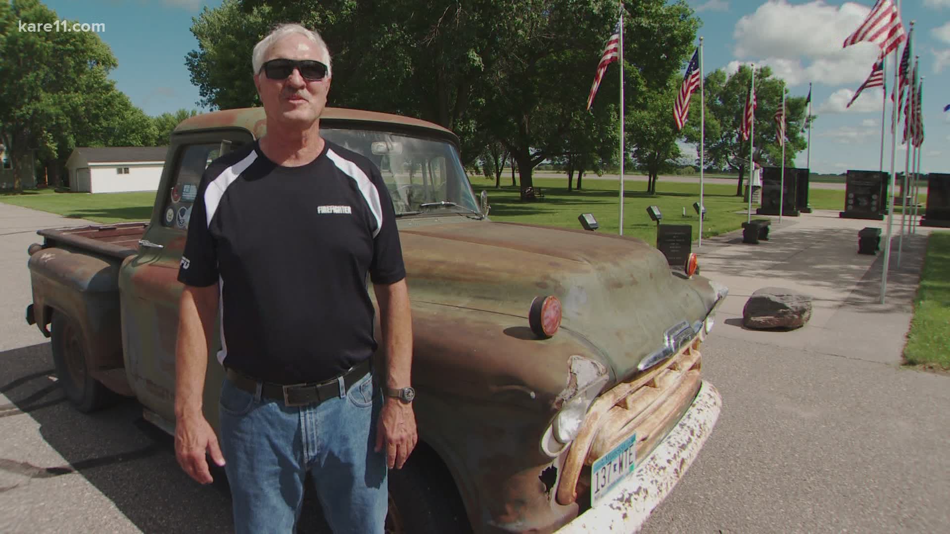 Bob Sportal bought the old truck in his 20s and drove it to work every day until he retired