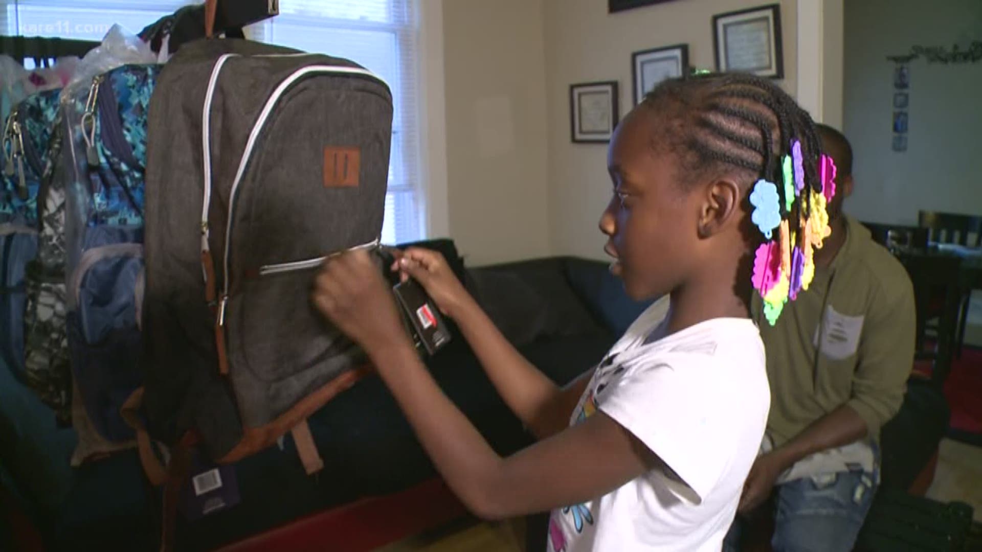 A north Minneapolis family's back-to-school business is just getting off the ground... and it's all inspired by a 9-year-old. She takes us behind the scenes of "Bags Well Packed." https://kare11.tv/2QfQVlT