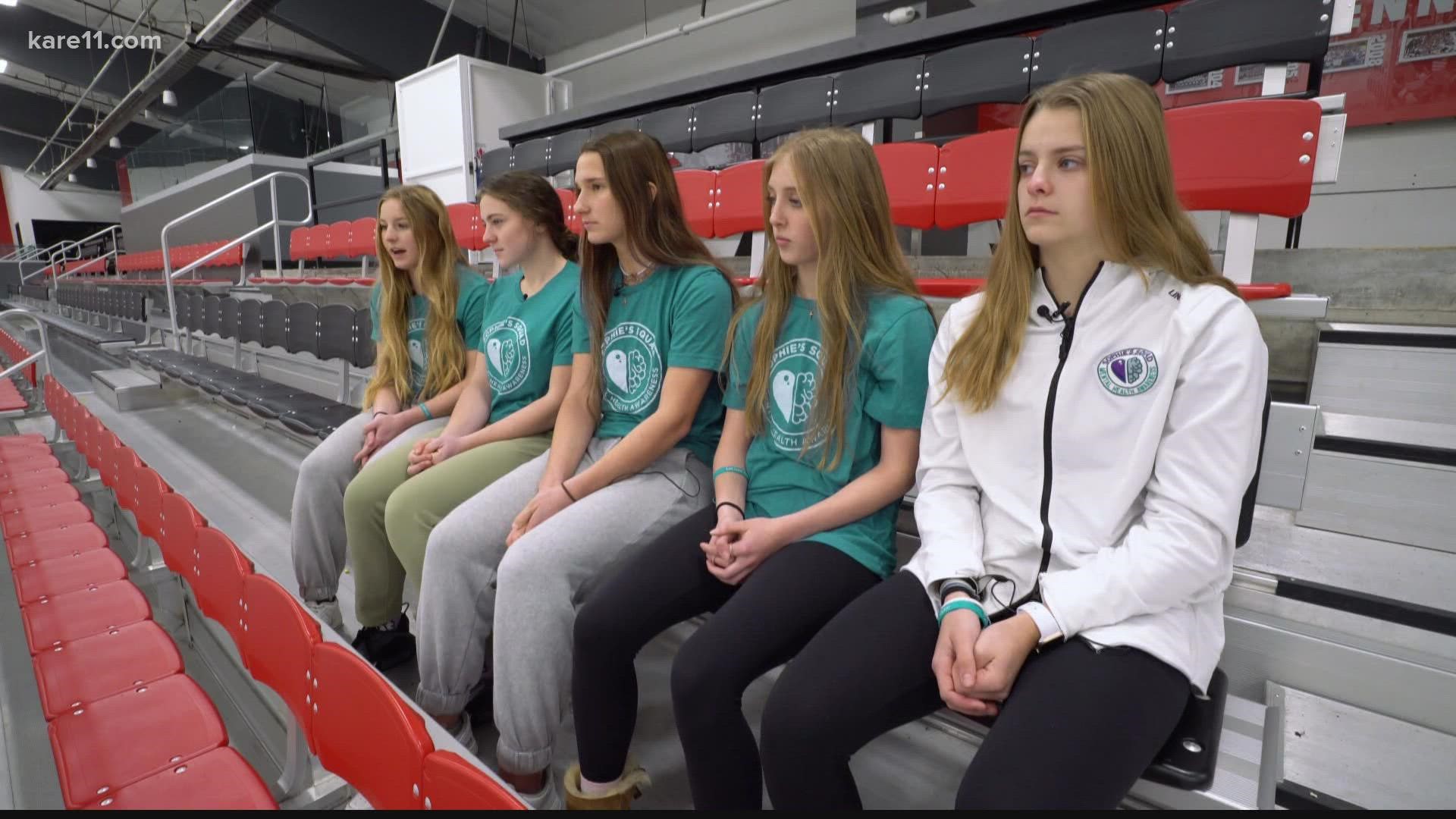 After the sudden and unexpected death of Sophie Wieland this summer, her teammates and coaches started raising awareness about mental health.