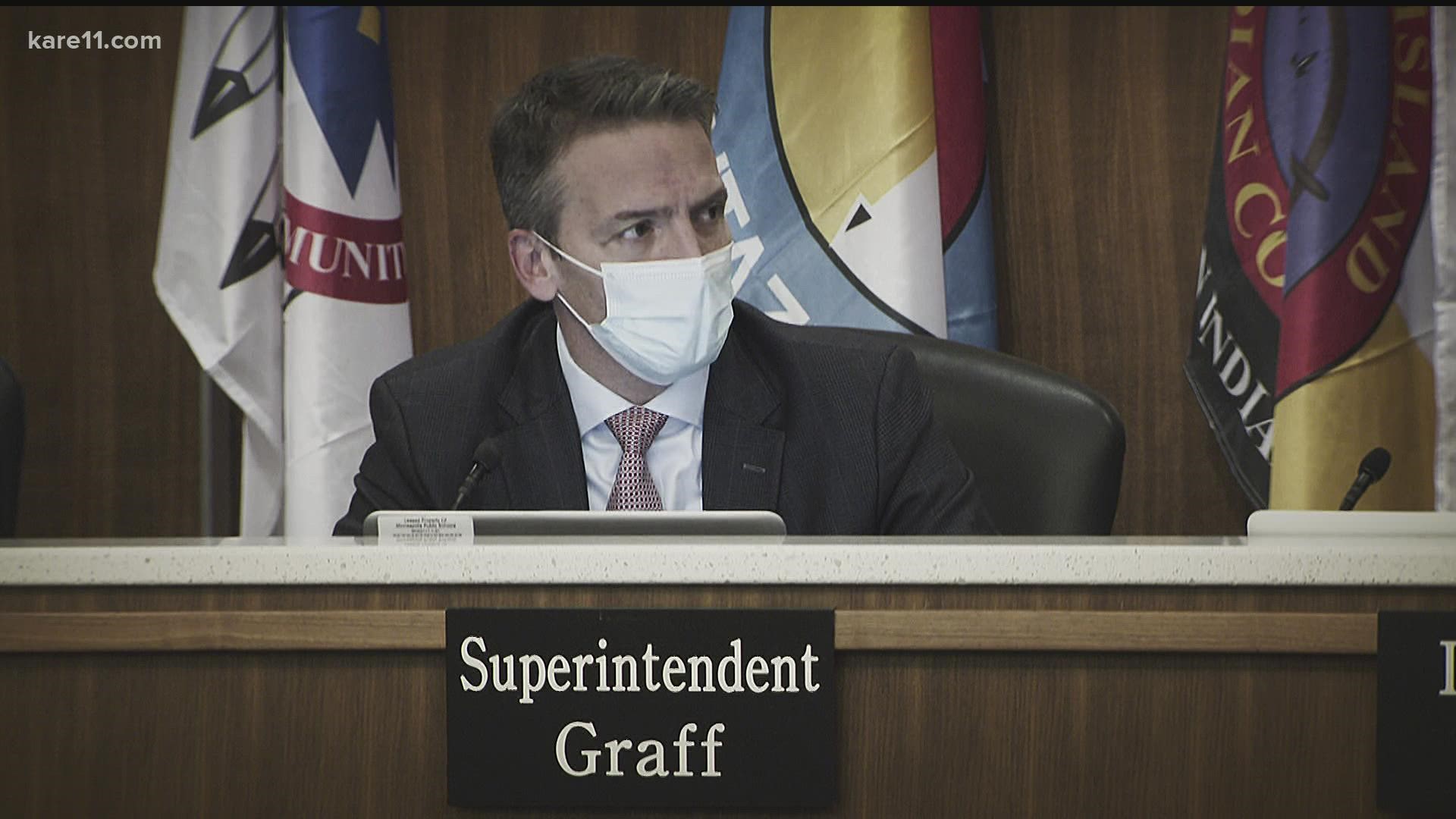 Graff announced that he will not serve a third term as superintendent, and will step down when his contract expires in June.