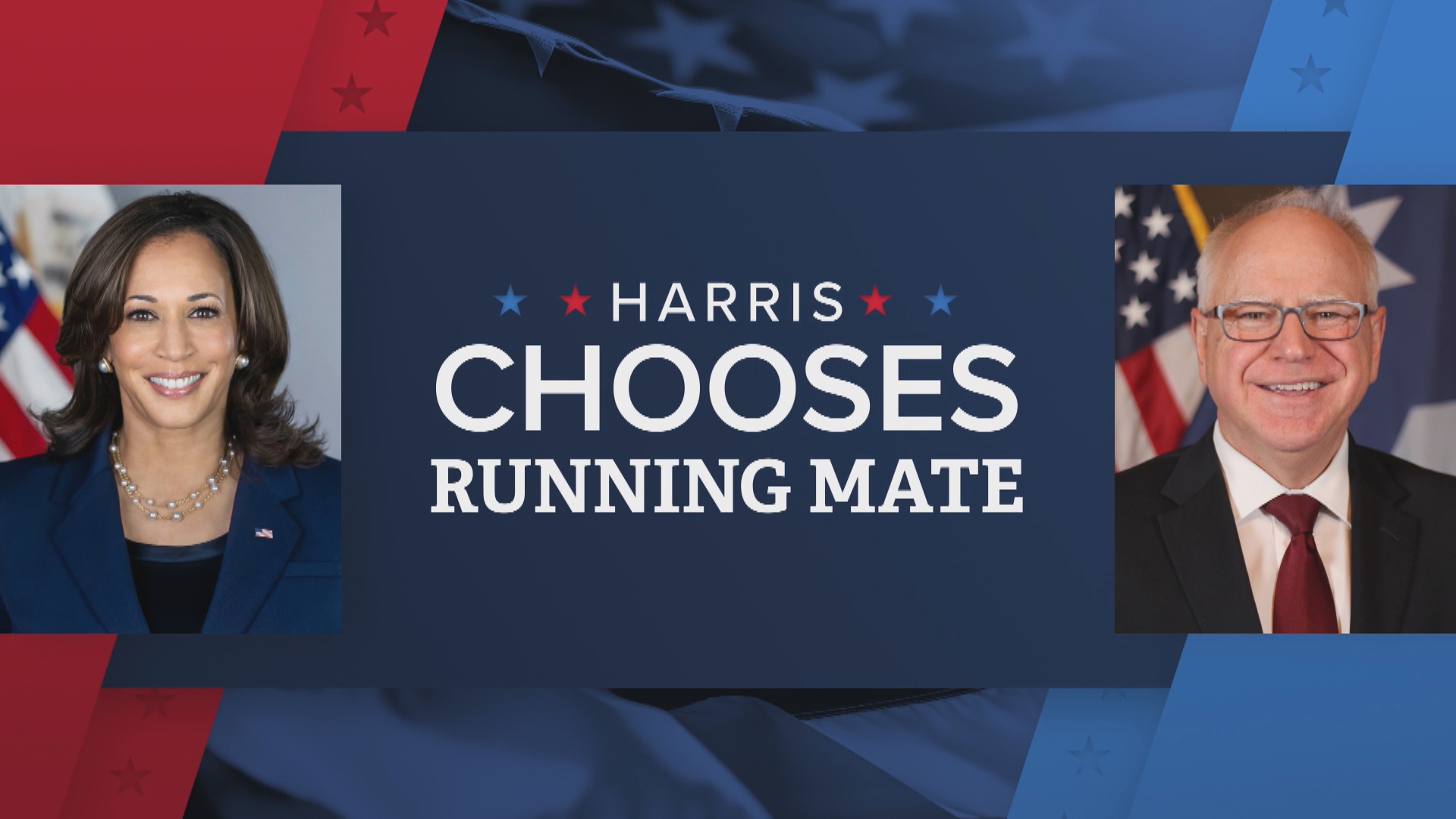 WATCH LIVE Harris introduces Walz as running mate