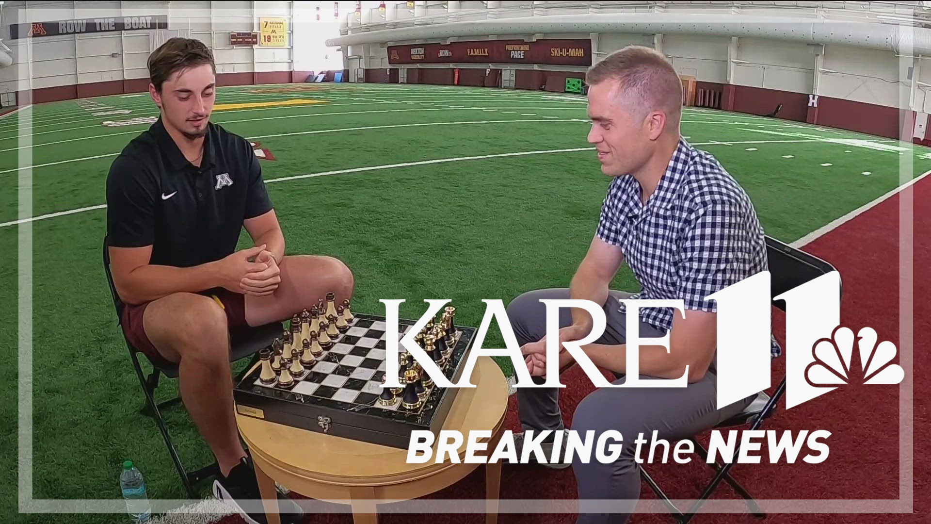 Minnesota's QB enjoys playing chess as a hobby that helps him on the football field.