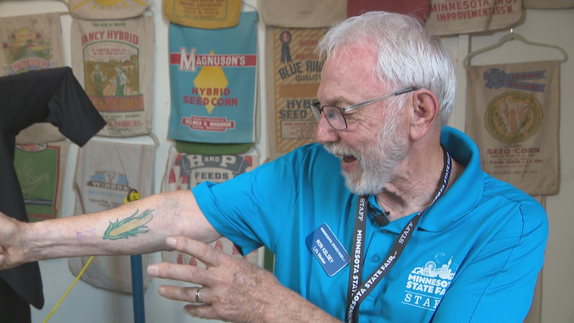 Ron Kelsey's first time at the fair was in 1947 when he was 7 years old. Now at 83, he continues to share his passion with visitors every year.