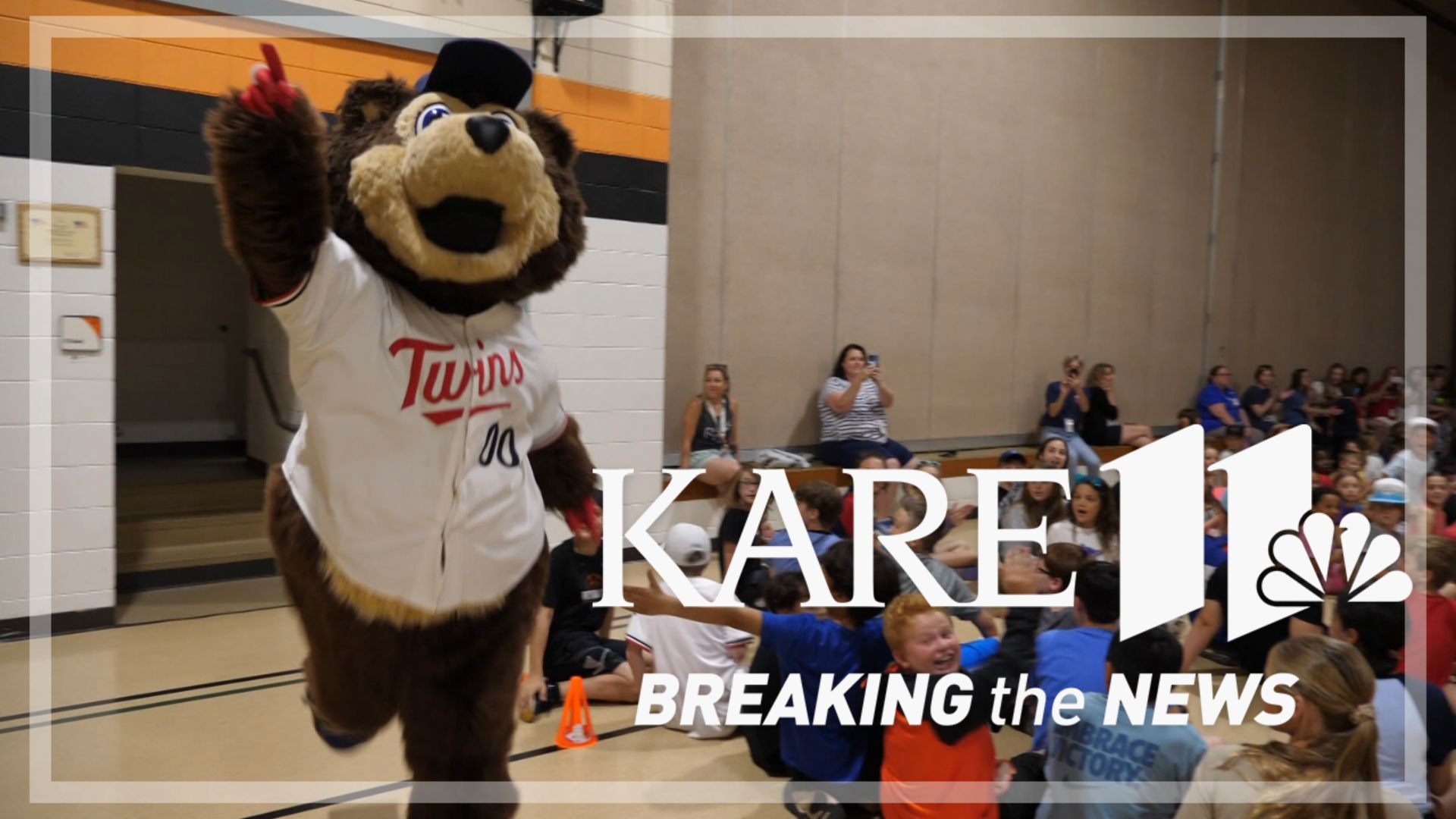 The Twins' mascot has a new mission called TC's Strike Out Plan. It's a mental health education effort that's taking him all over the metro.