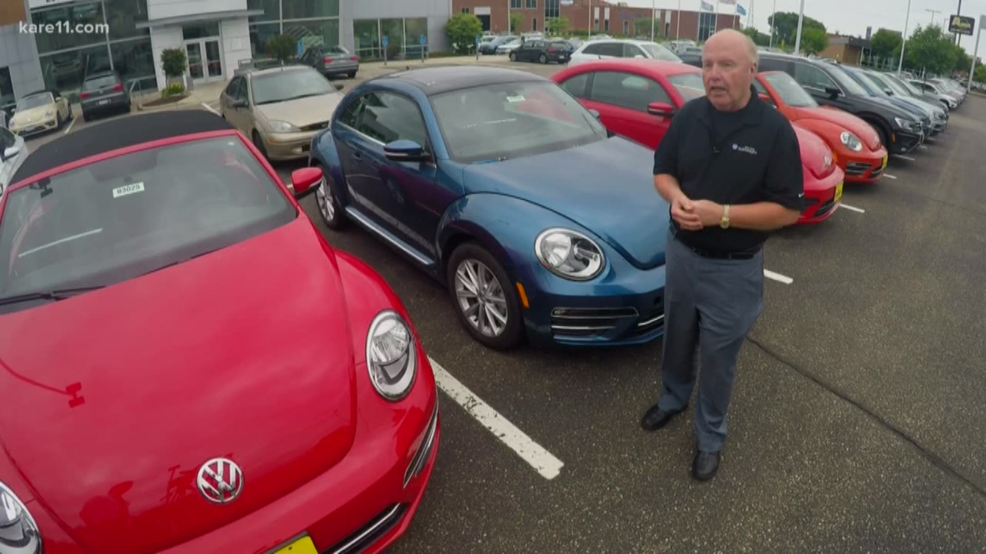 The VW Beetle has a big following in our area. The Twin Cities Volkswagen Club boasts 180 members.