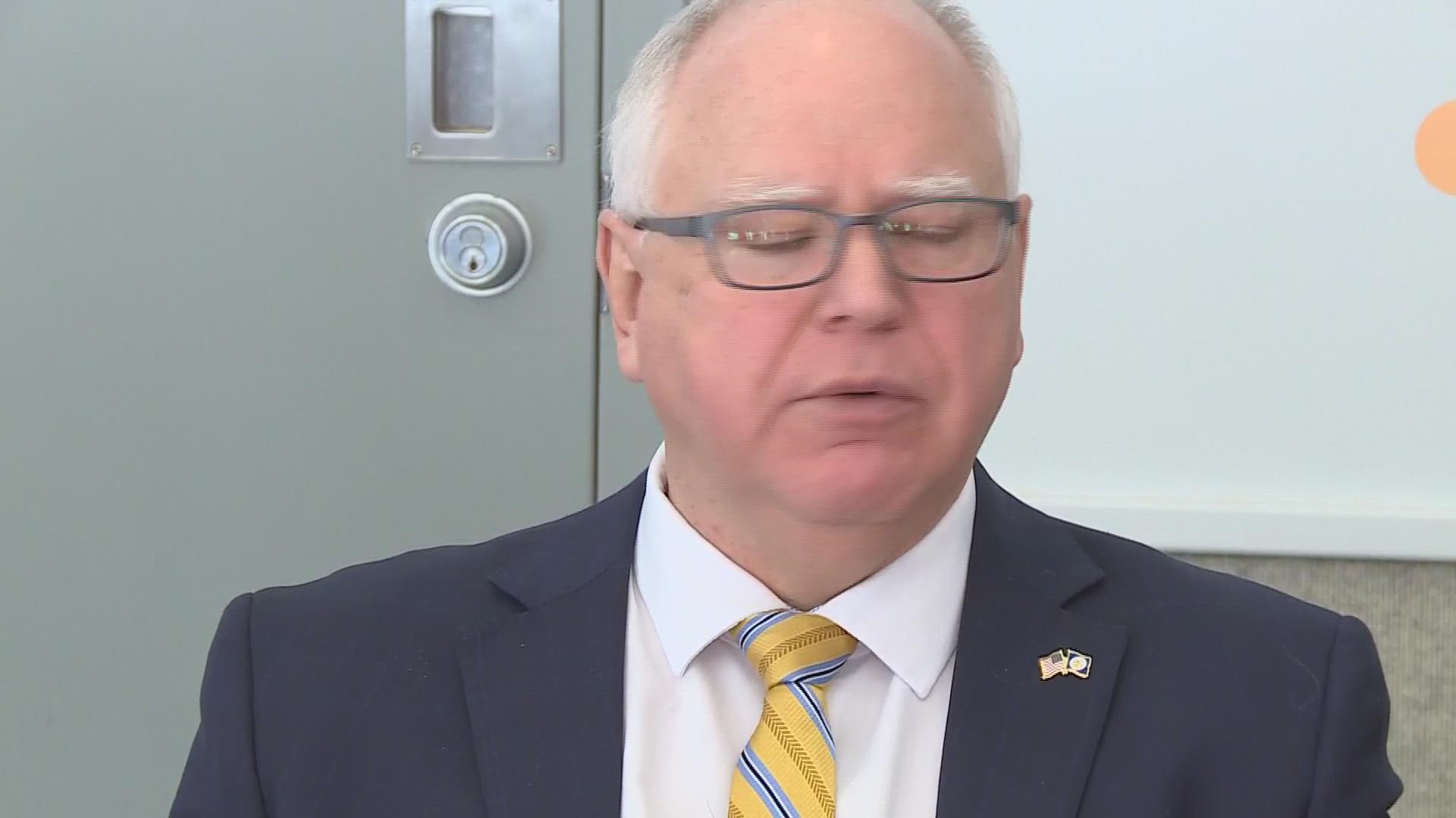 Acting on a request from the head of the Minnesota National Guard, Governor Tim Walz issued orders that allow state agencies to coordinate emergency response plans.