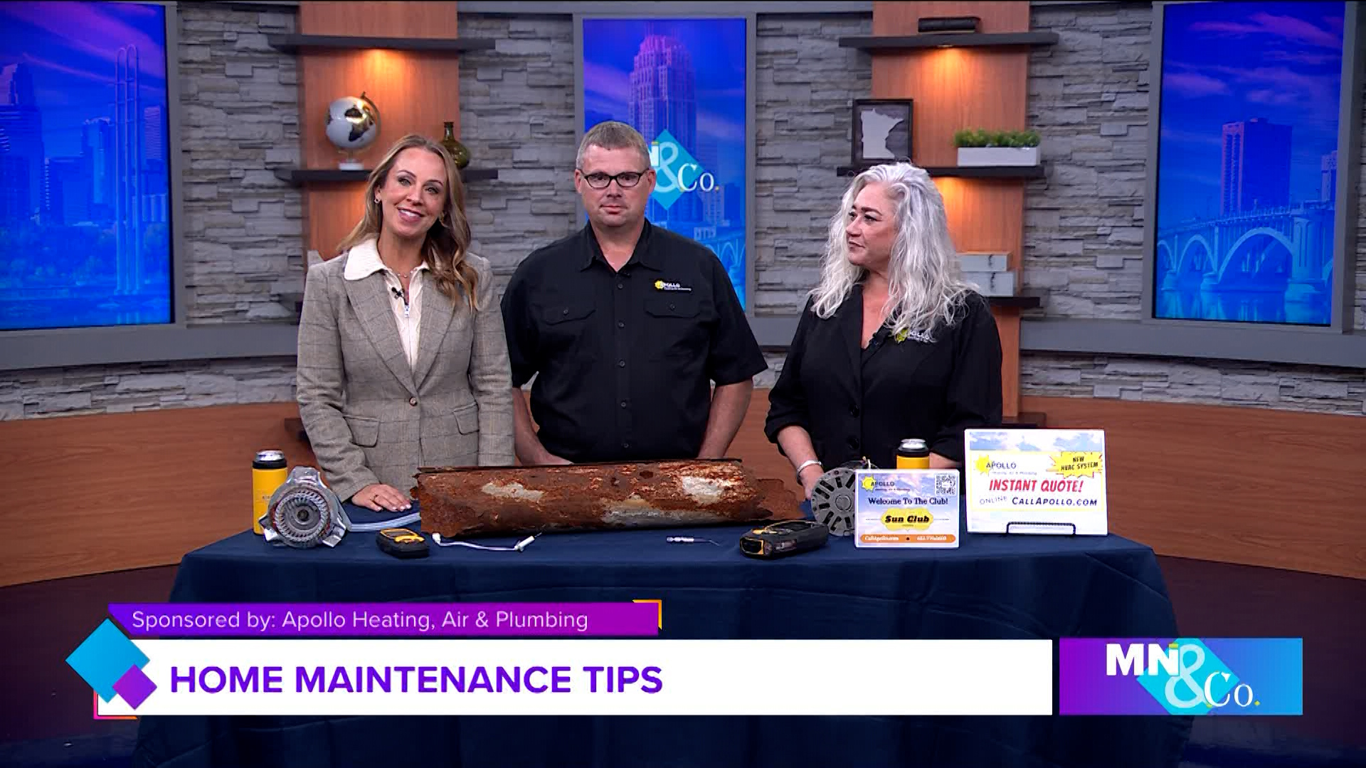 Apollo Heating, Air & Plumbing joins Minnesota and Company to discuss how you can get your home ready for this winter.