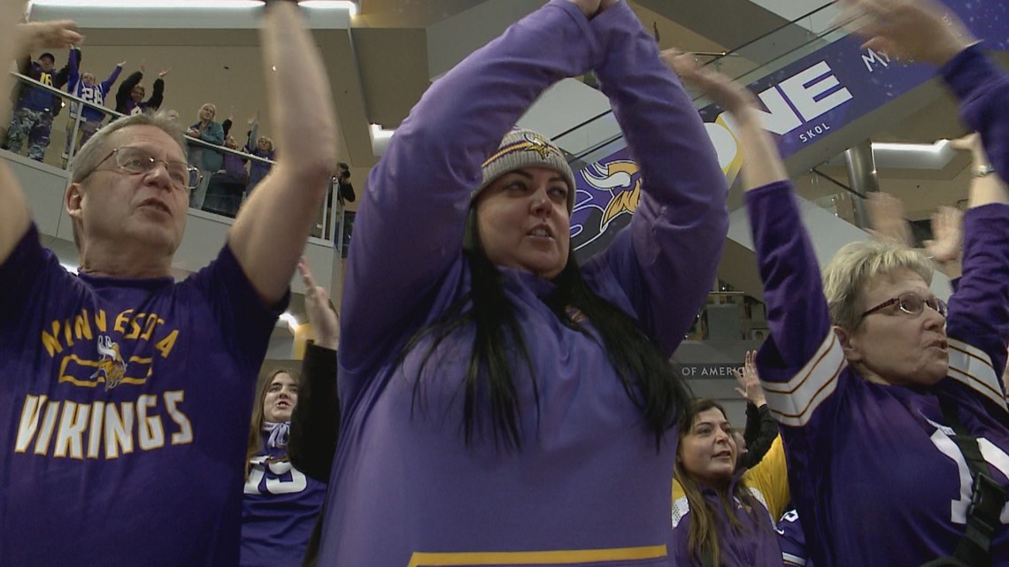 Minnesota Vikings hosting fan rally at Mall of America