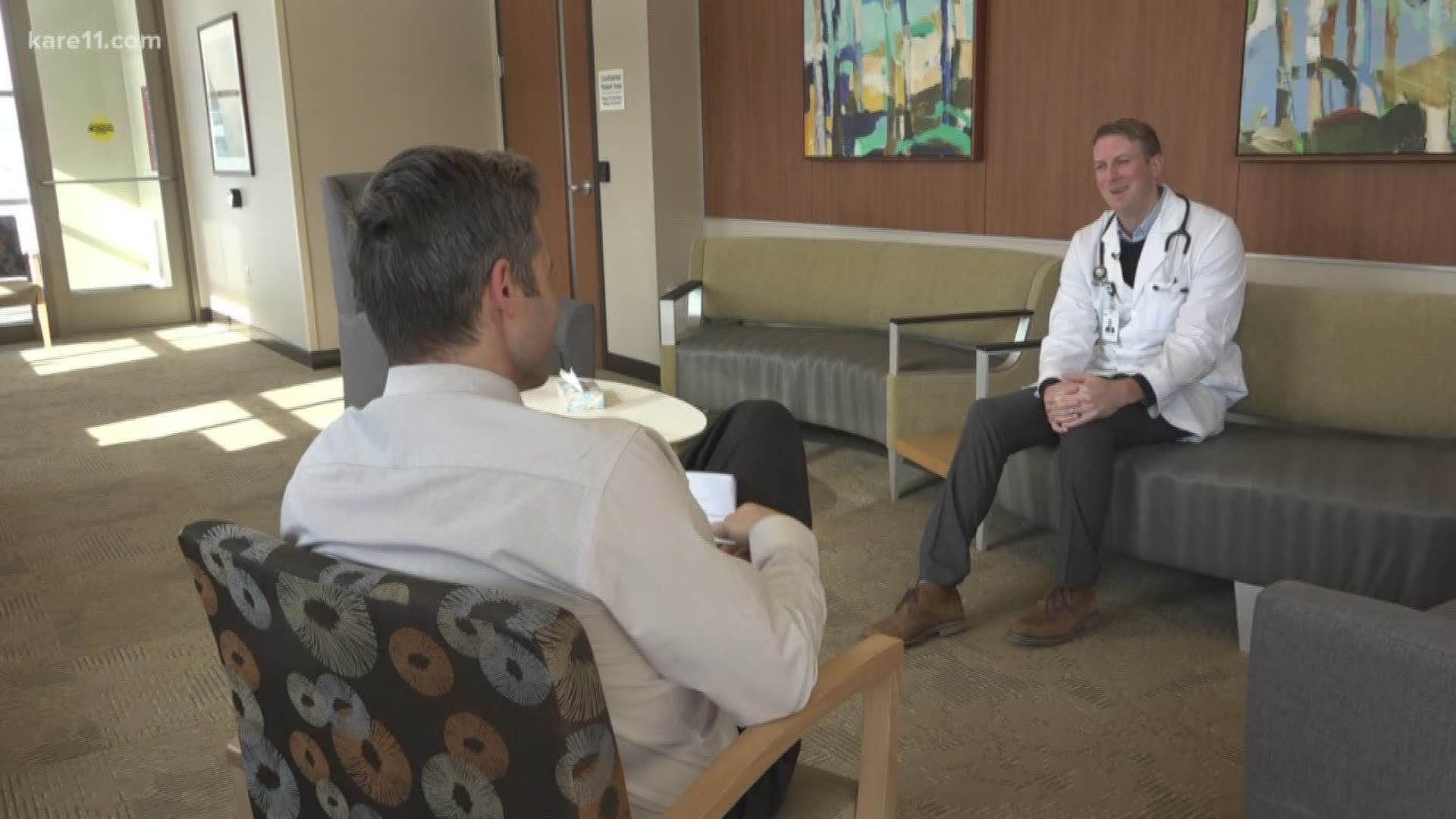 Doctors discover heart murmur in Steve Sventek when he went to the doctor for a checkup. https://kare11.tv/2GMdrS7