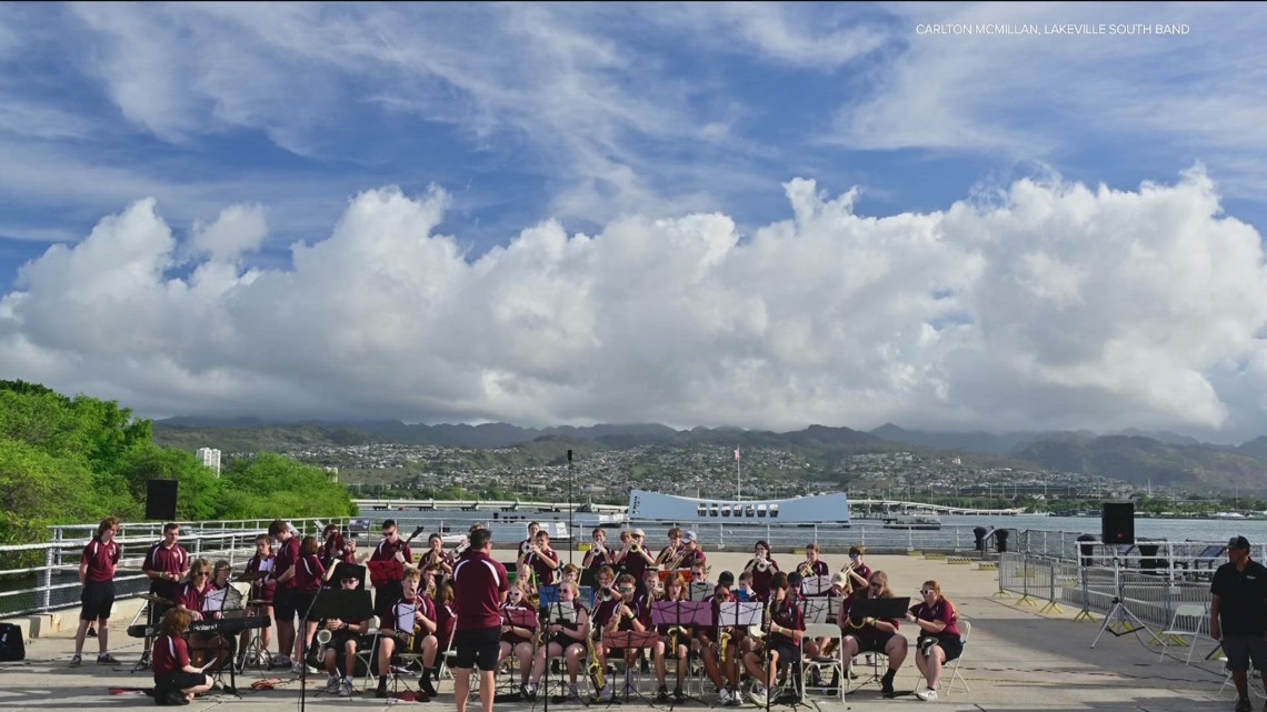 Lakeville South Band to perform at Pearl Harbor remembrance ceremony in Hawaii