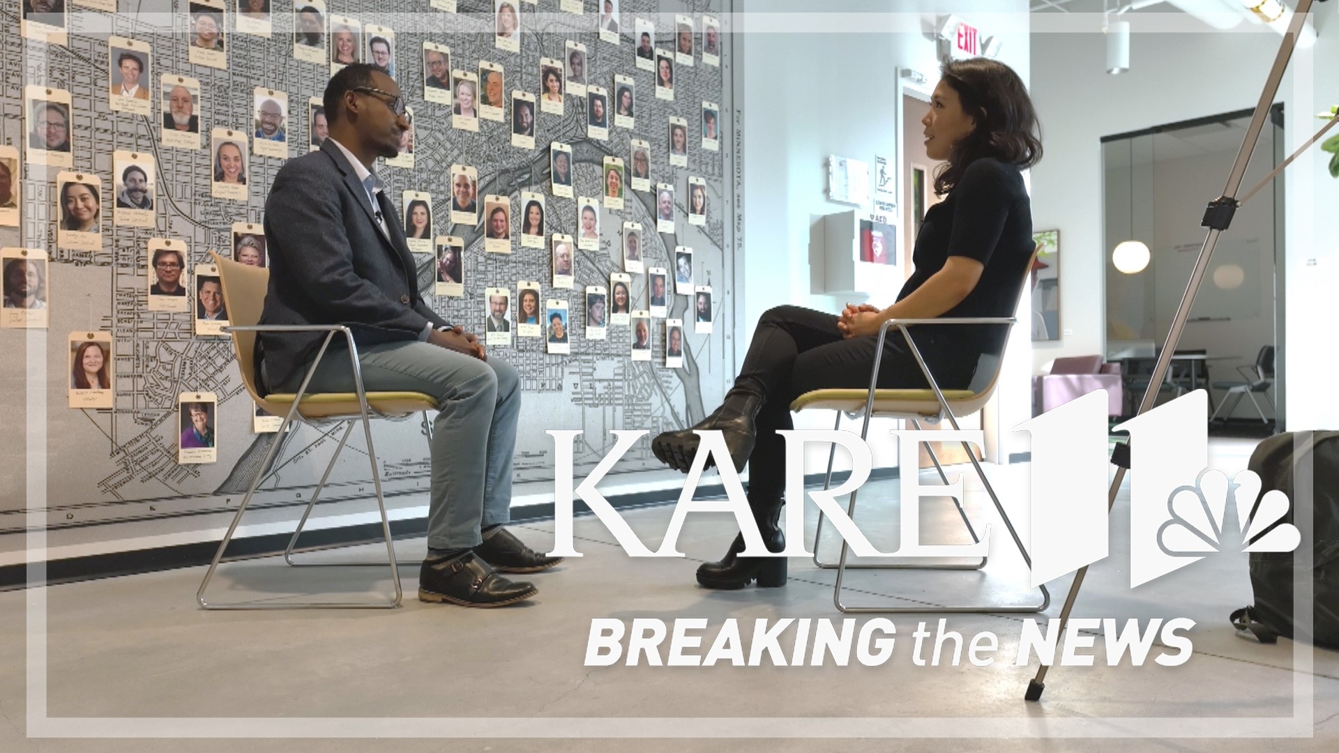 Ibrahim told KARE 11 he wants to uplift someone else to be in a position to take the lead.