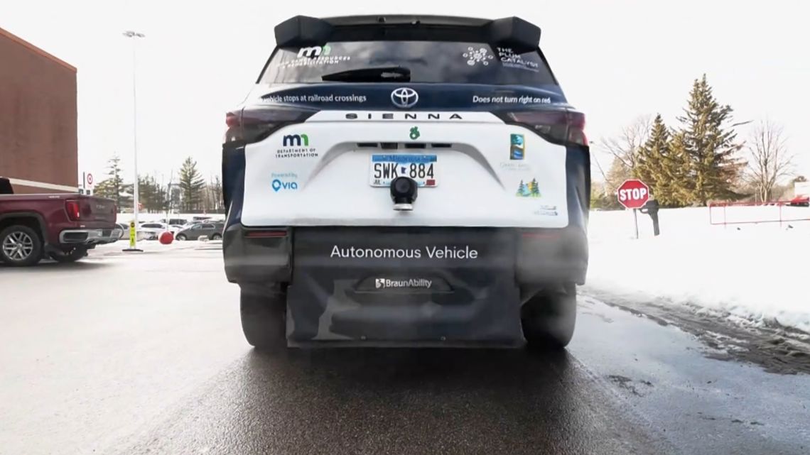 Driverless taxis? In the snow? In small town Minnesota?