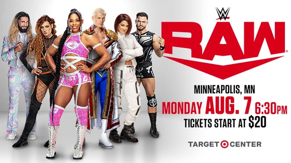 WWE Raw coming to Minneapolis