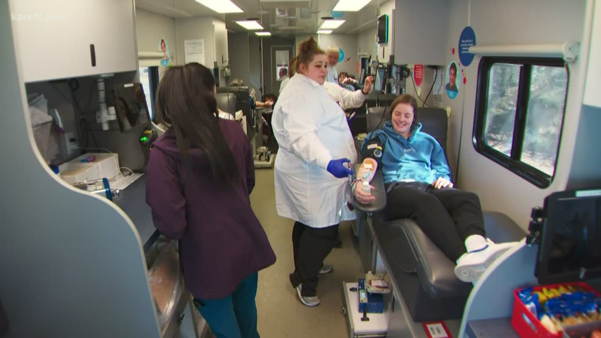 Memorial Blood Centers has already cancelled more than 25 blood drives this week because of the outbreak.​