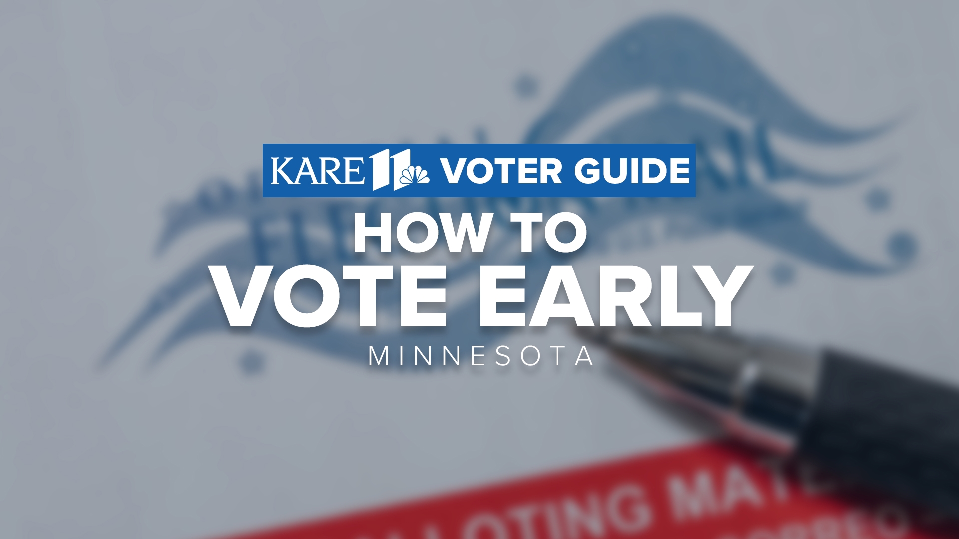 How to vote early in Minnesota (and check the status of your ballot)