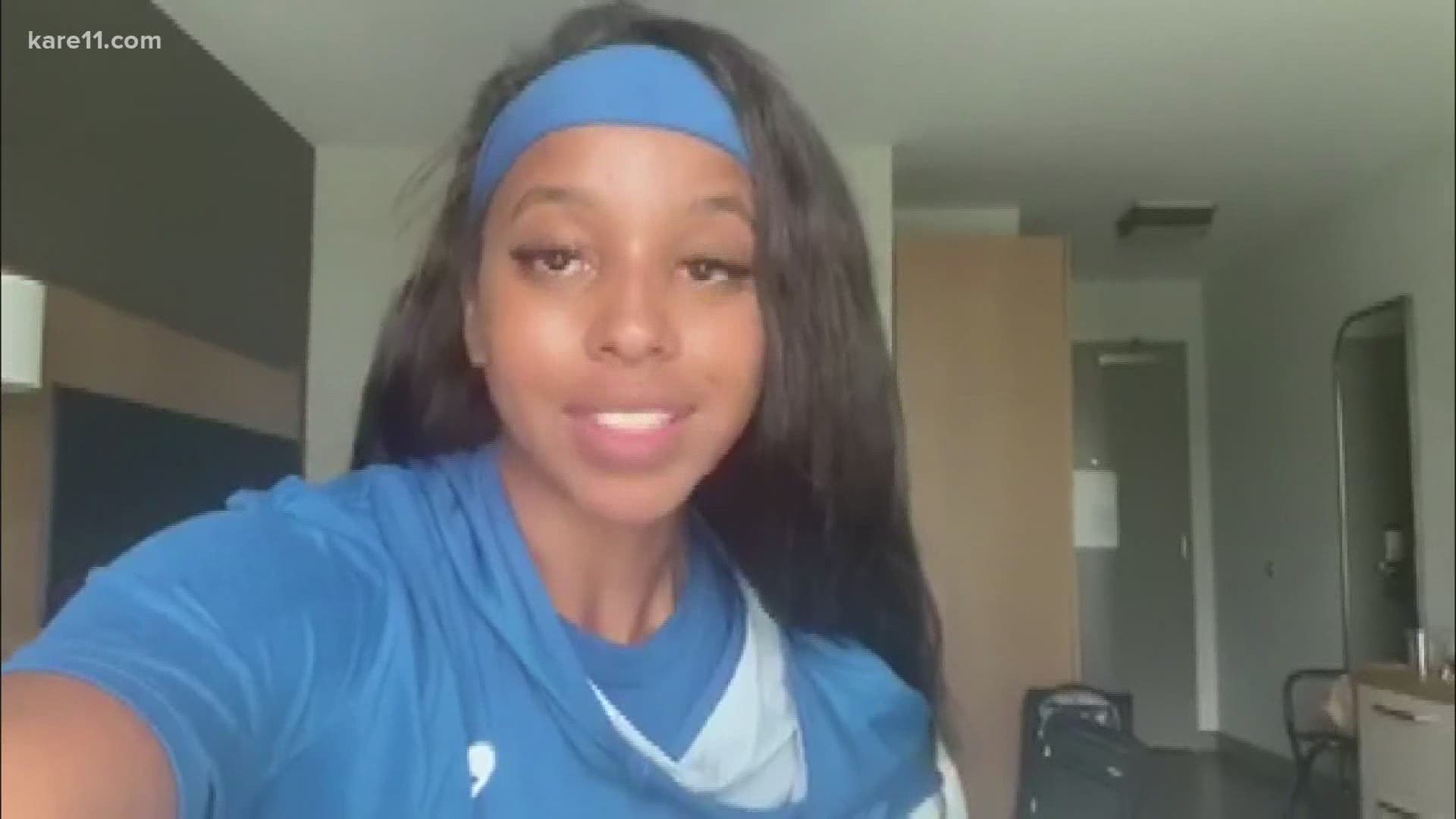 Lexie Brown gives KARE 11 viewers a behind the scenes look at life with the Lynx as they get ready for the upcoming season.