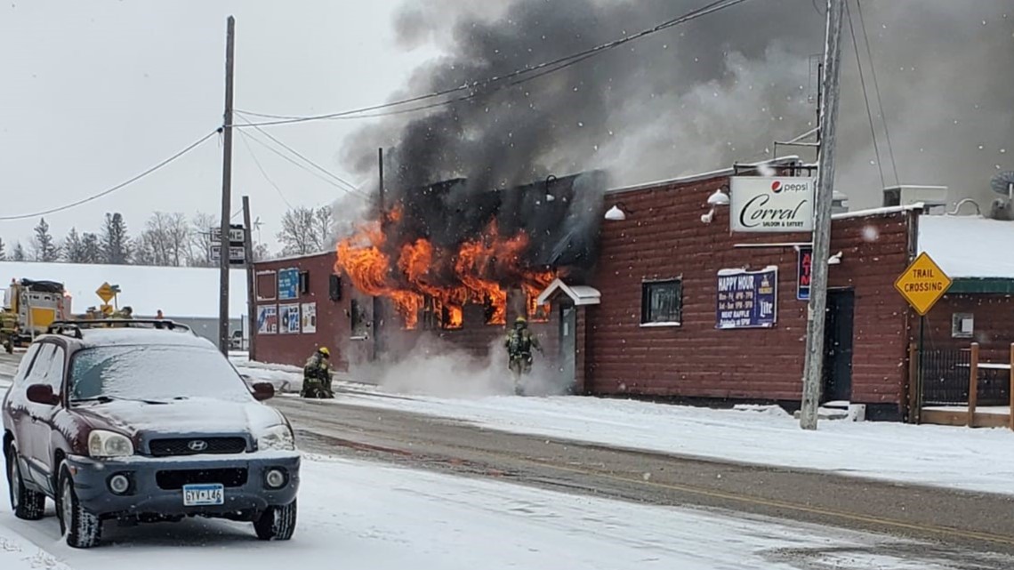 Fire tears through Corral Saloon in Nelson - Vimarsana News