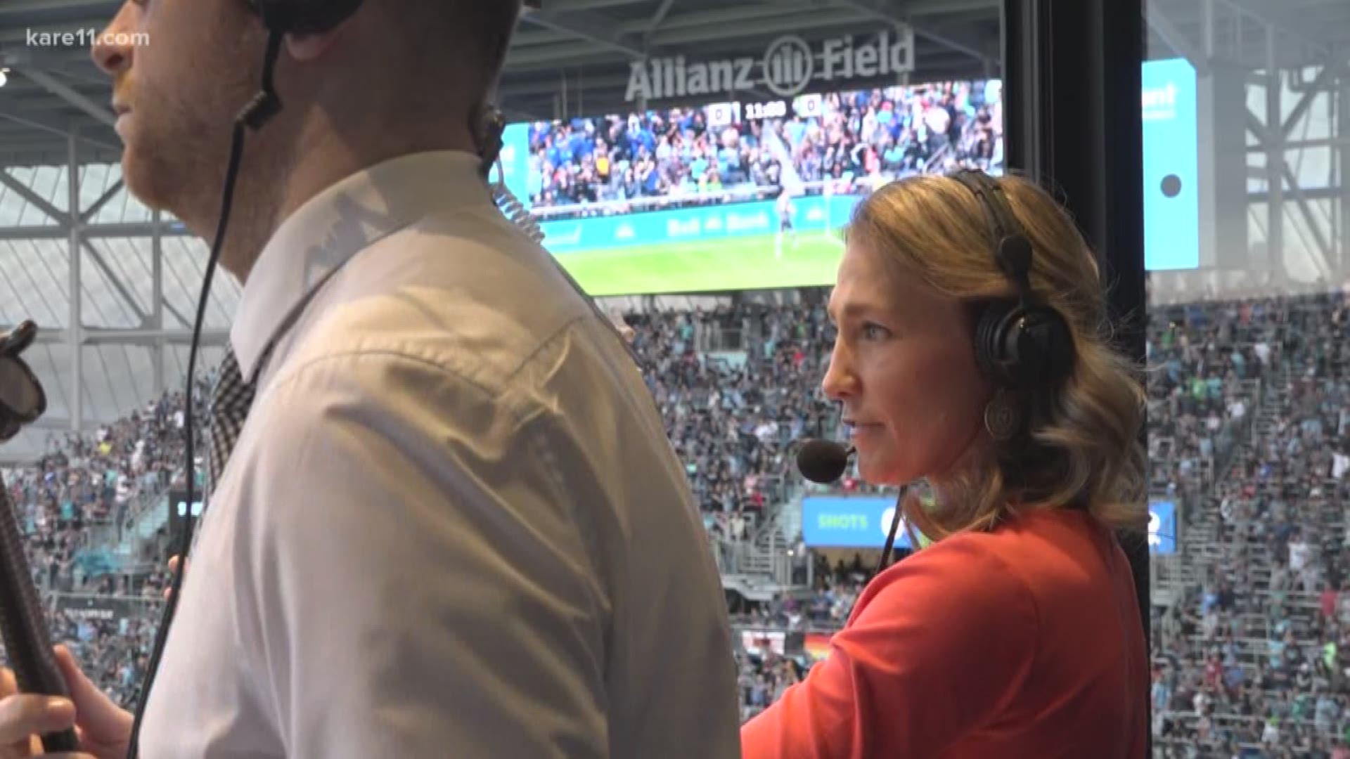Kyndra de St. Aubin is channeling her burning passion for soccer into her job as MN United FC television analyst.