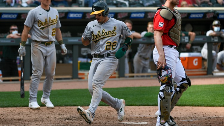 Wild Pitch In The 9th Lifts Athletics Past Twins 7 6 Kare11 Com