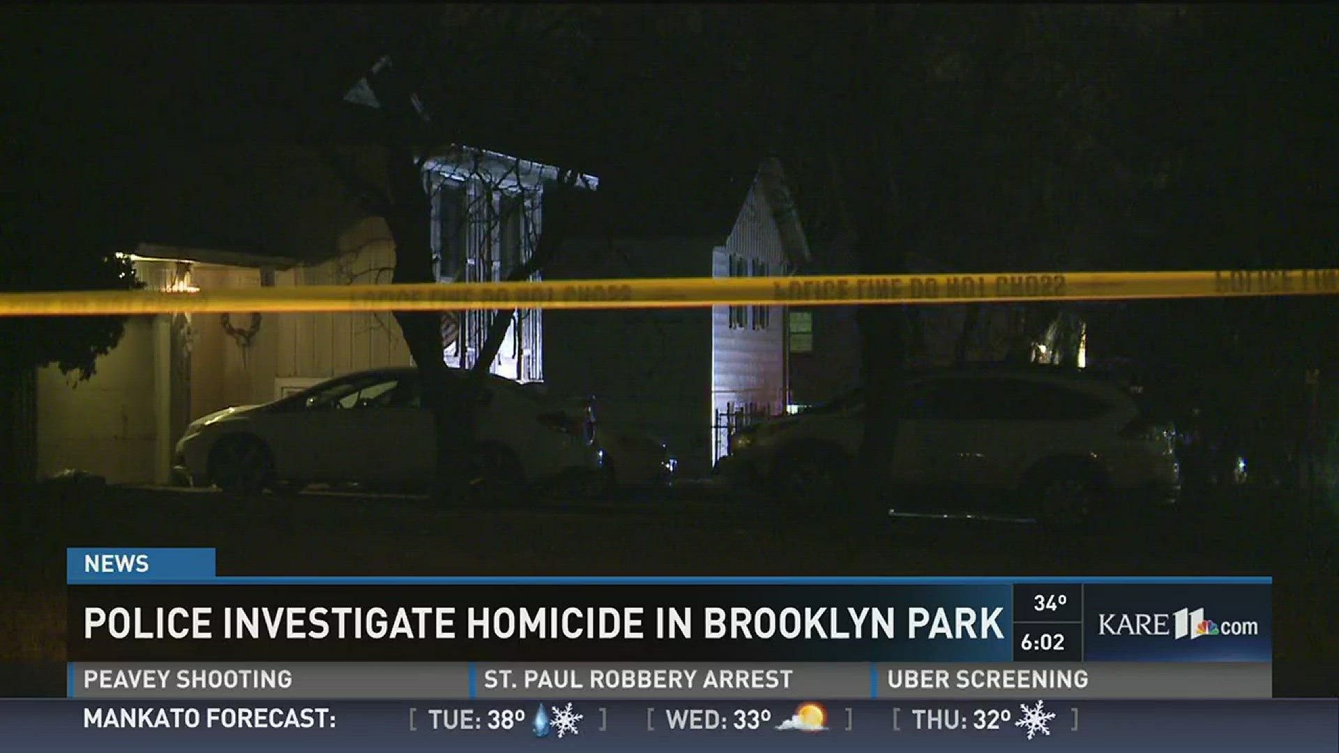 Man found murdered in Brooklyn Park