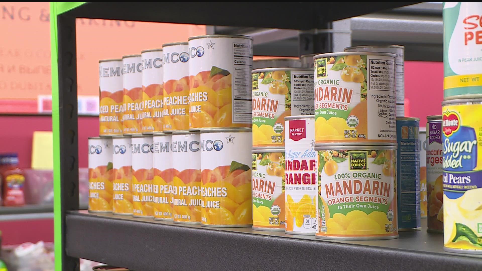 Food shelves have seen about a 30% increase in demand this year, according to Second Harvest Heartland.