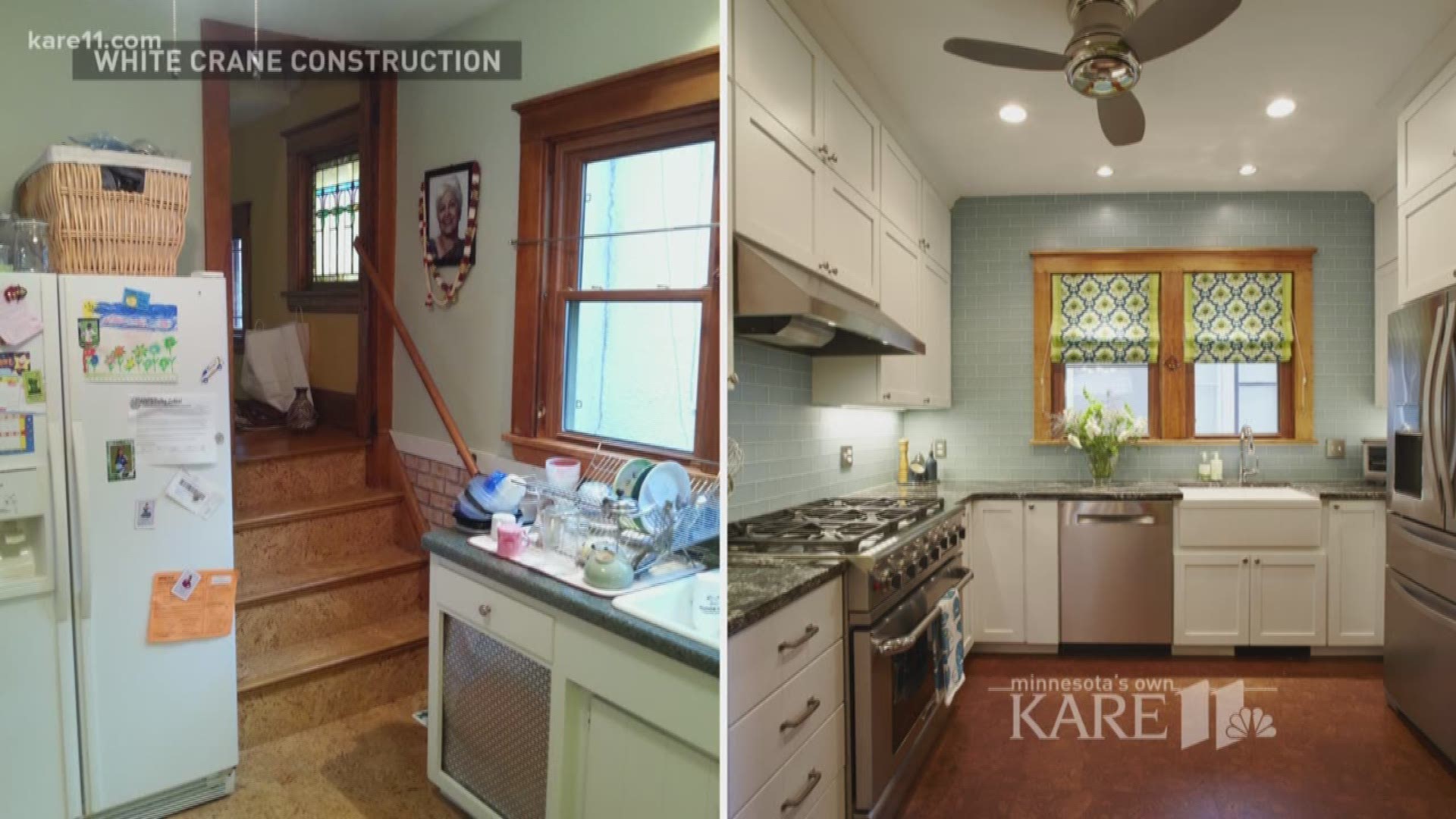 Katie Jaydan, Senior designer with White Crane Construction, talked about some remodeling projects for overcoming common older home hurdles.