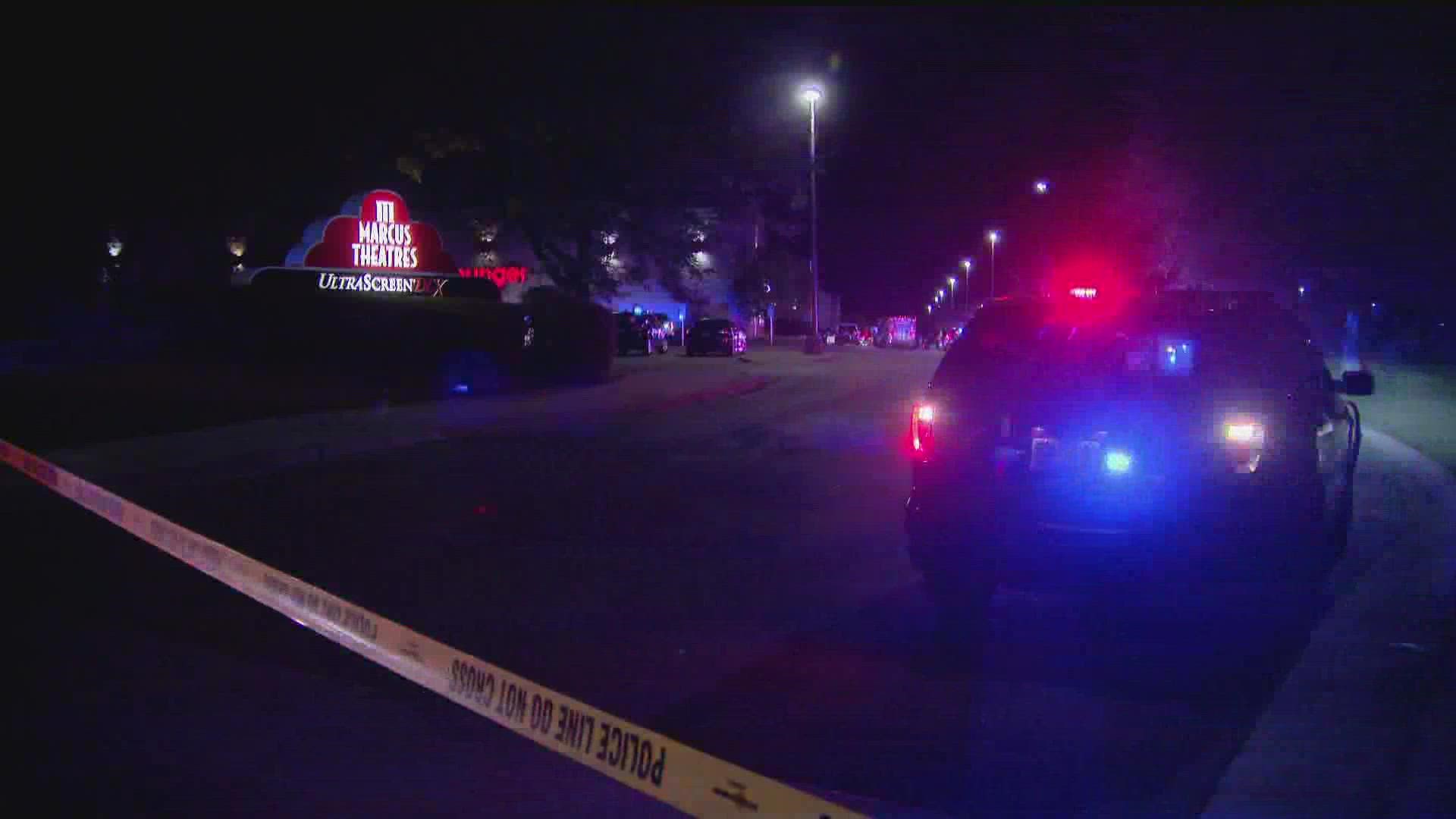 Police said the 23-year-old man was rushed to the hospital Tuesday night.