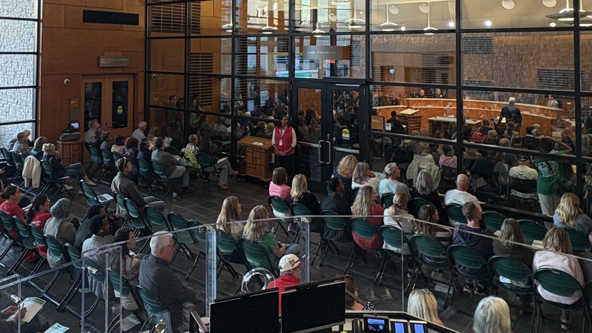 'Words have consequences': Edina leaders face questions, pushback at gun violence meeting