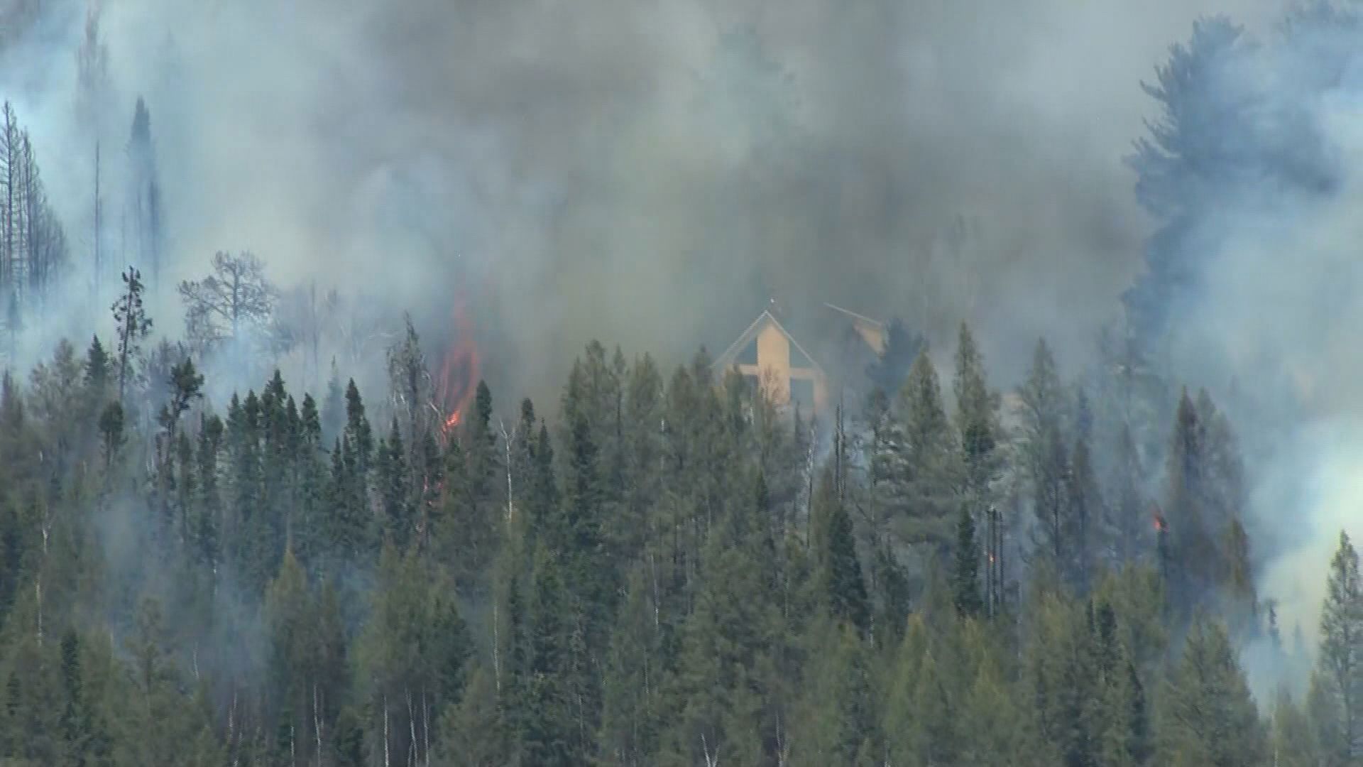 Property owners have been forced to evacuate homes and cabins in St. Louis and Lake Counties as uncontained wildfires tear across northeastern Minnesota.