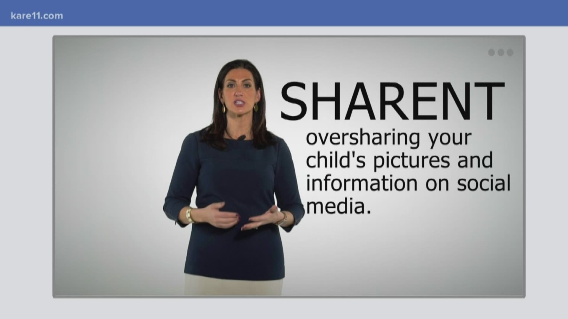 Do you sharent? It’s that thing where you share pictures and information about your kids on social media.