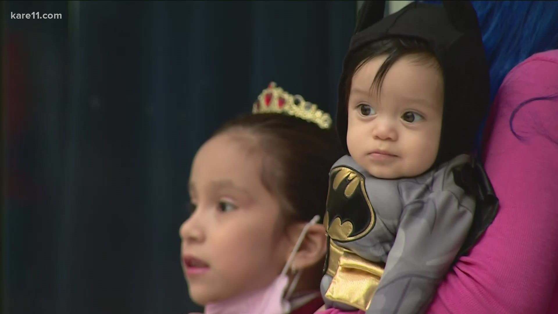 After last year's Halloween festivities were muted by the pandemic, Minnesota families and their furry companions took to a number of events.