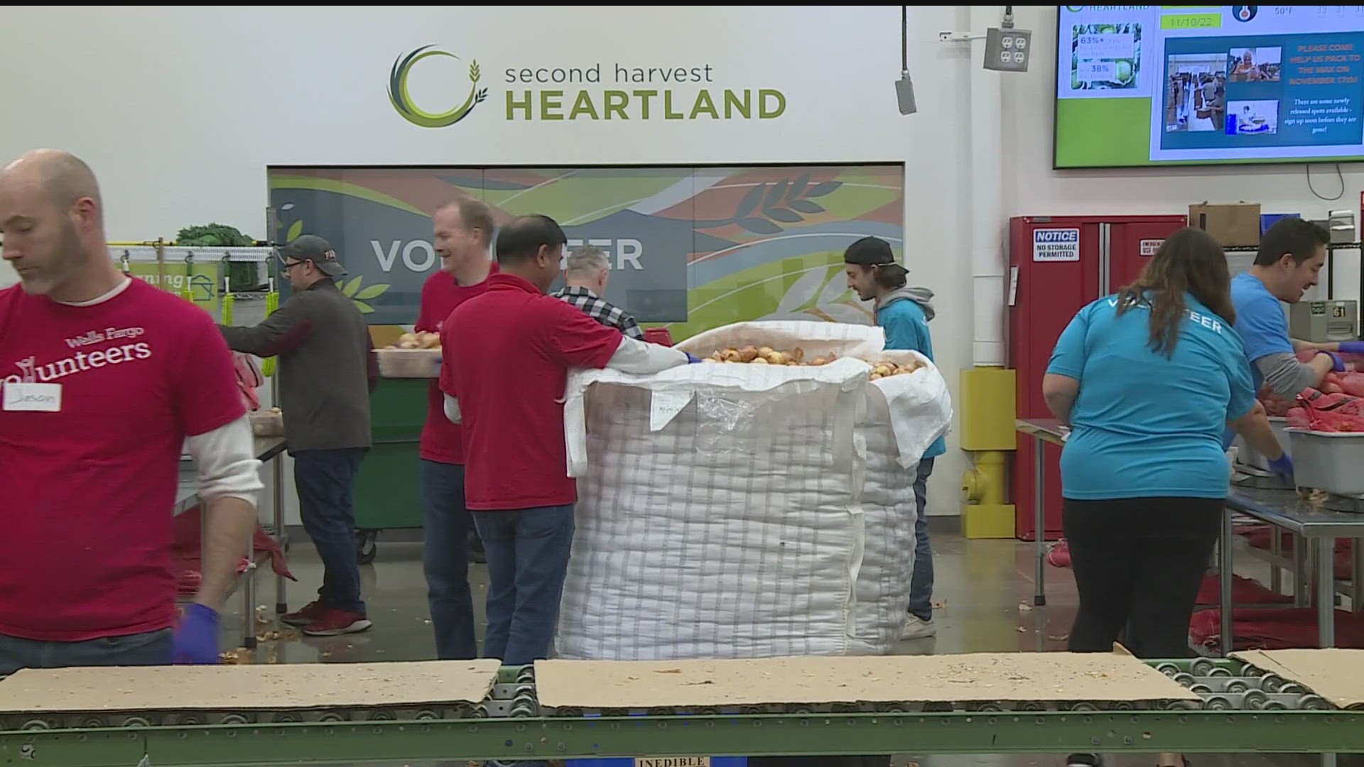KARE 11 Sunrise & Second Harvest Heartland teamed up to raise over $80,000 for families facing food insecurity.