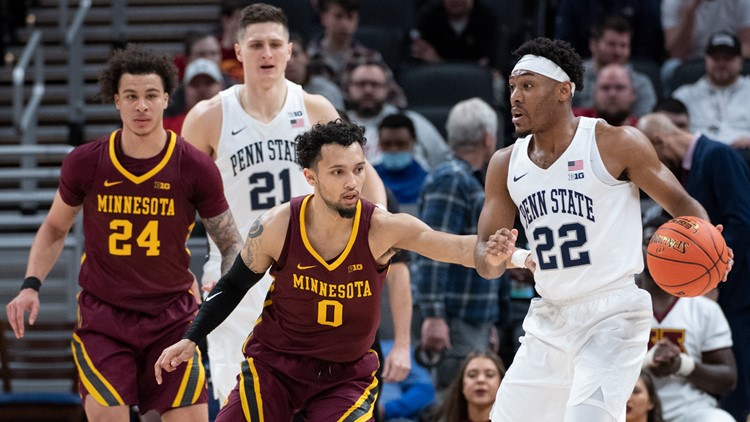 Gophers bounced from Big Ten tourney, lose 60-51 to Penn State