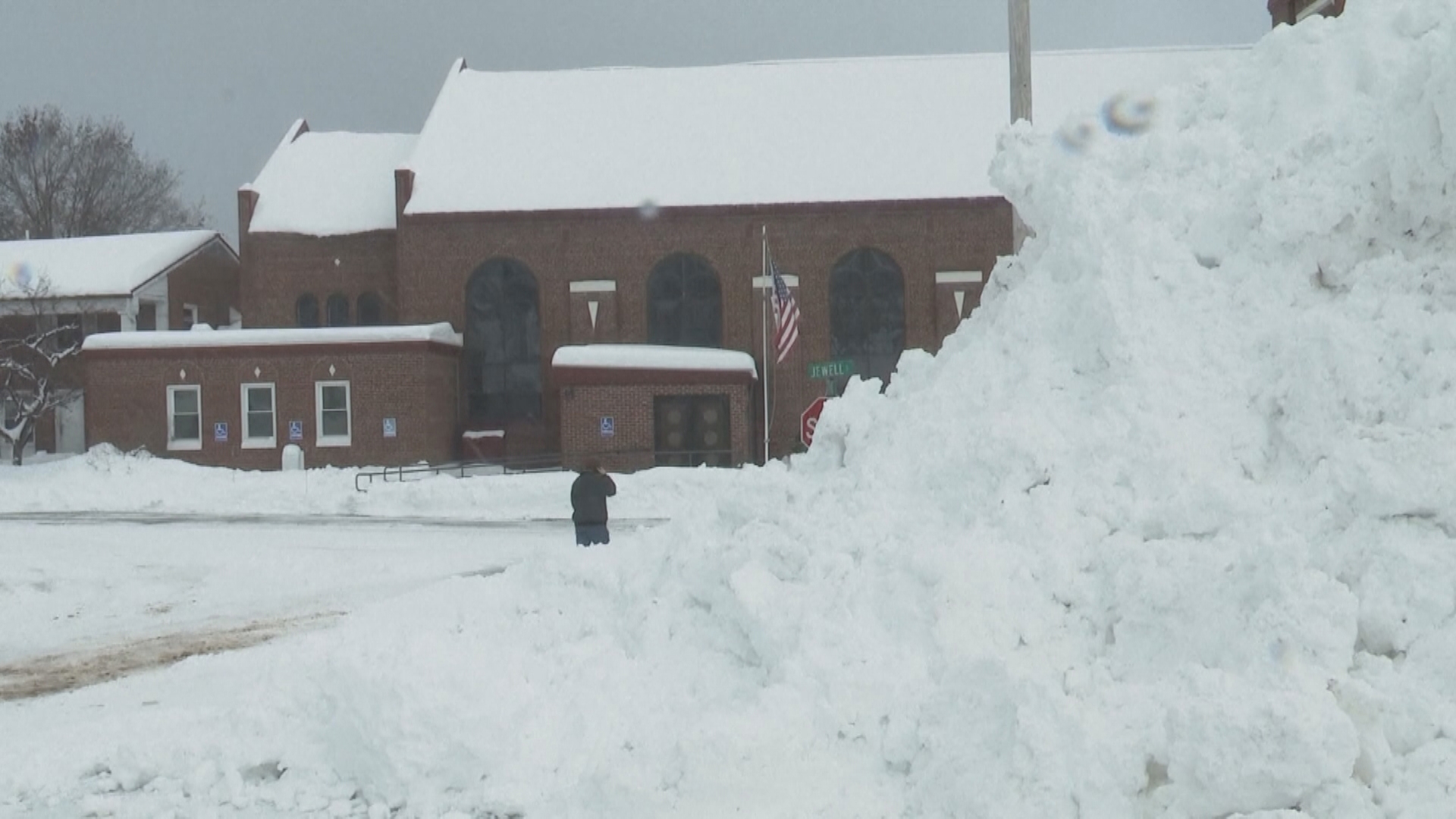 A blast of winter weather from the Northeast to the Great Lakes has dumped inches of snow on millions of Americans and sent temperatures down to frigid levels.