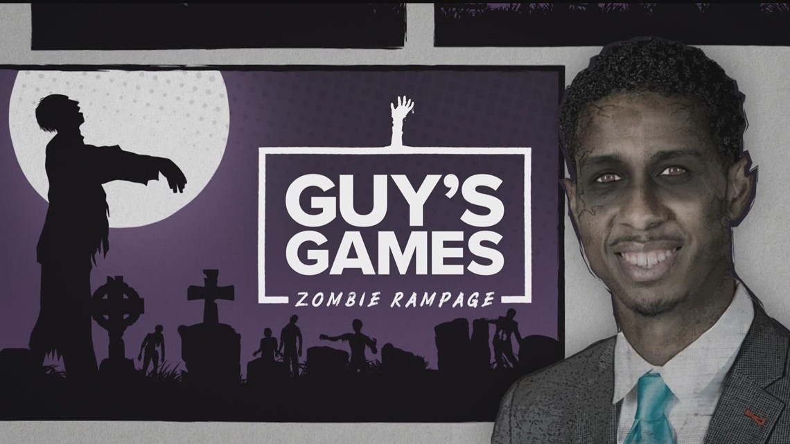 Guy Brown goes on a "Zombie Rampage"